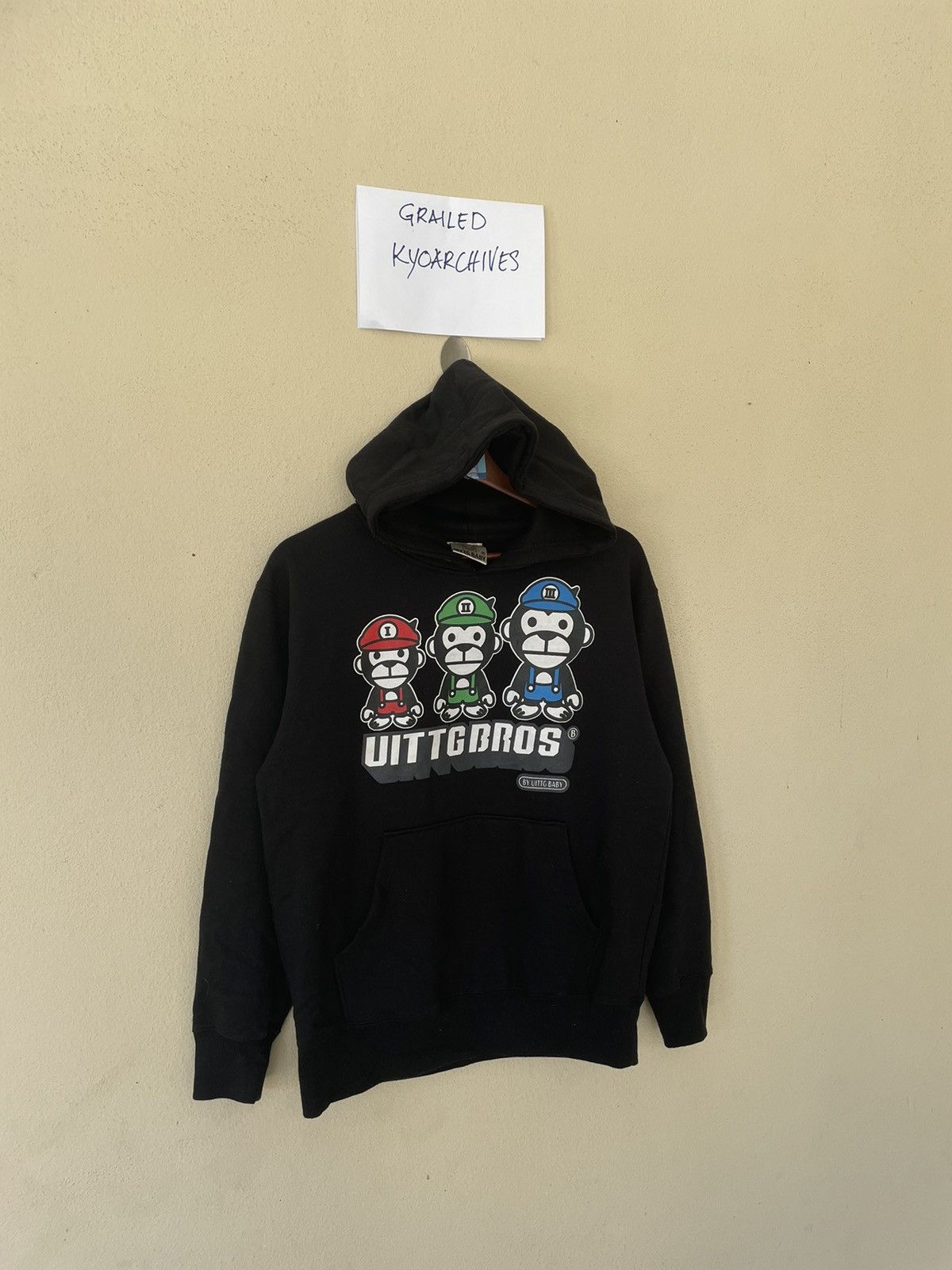 Japanese Brand VINTAGE UTTG BABY APE HOODIE Size US L / EU 52-54 / 3 - 2 Thumbnail