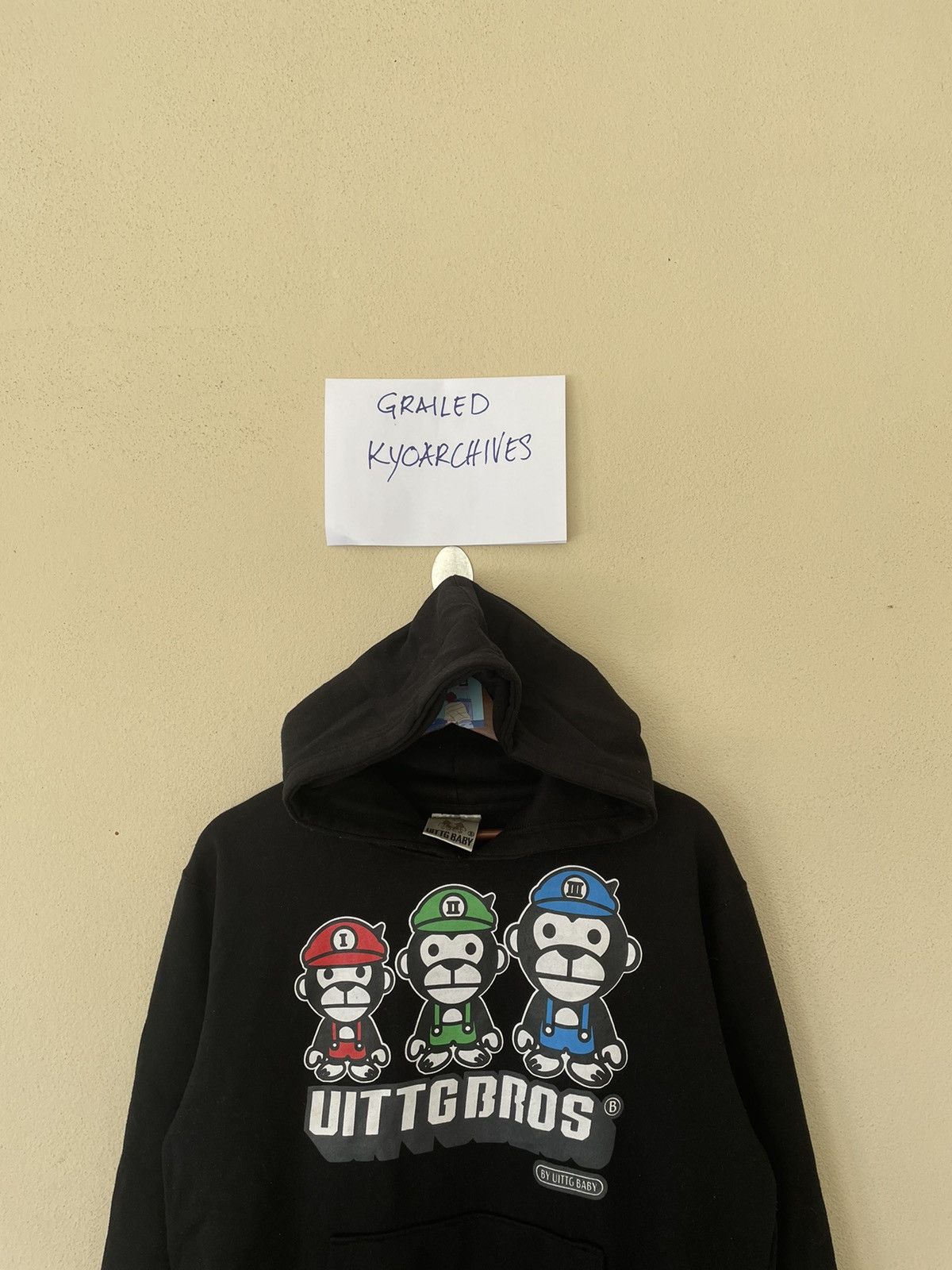 Japanese Brand VINTAGE UTTG BABY APE HOODIE Size US L / EU 52-54 / 3 - 3 Thumbnail
