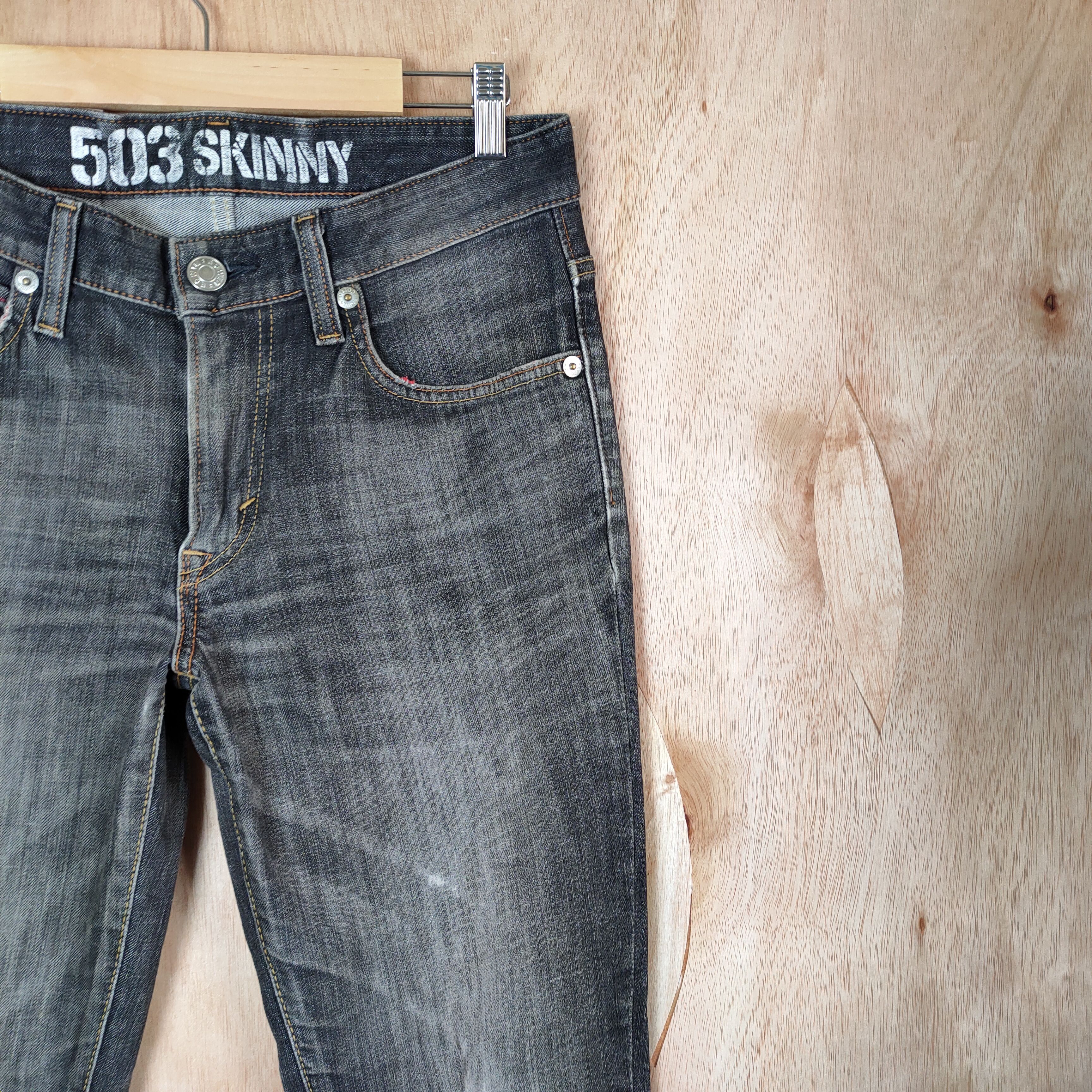 Edwin × Jean × Vintage EDWIN 503 SKINNY JEANS DENIM PANTS Size US 29 - 7 Thumbnail