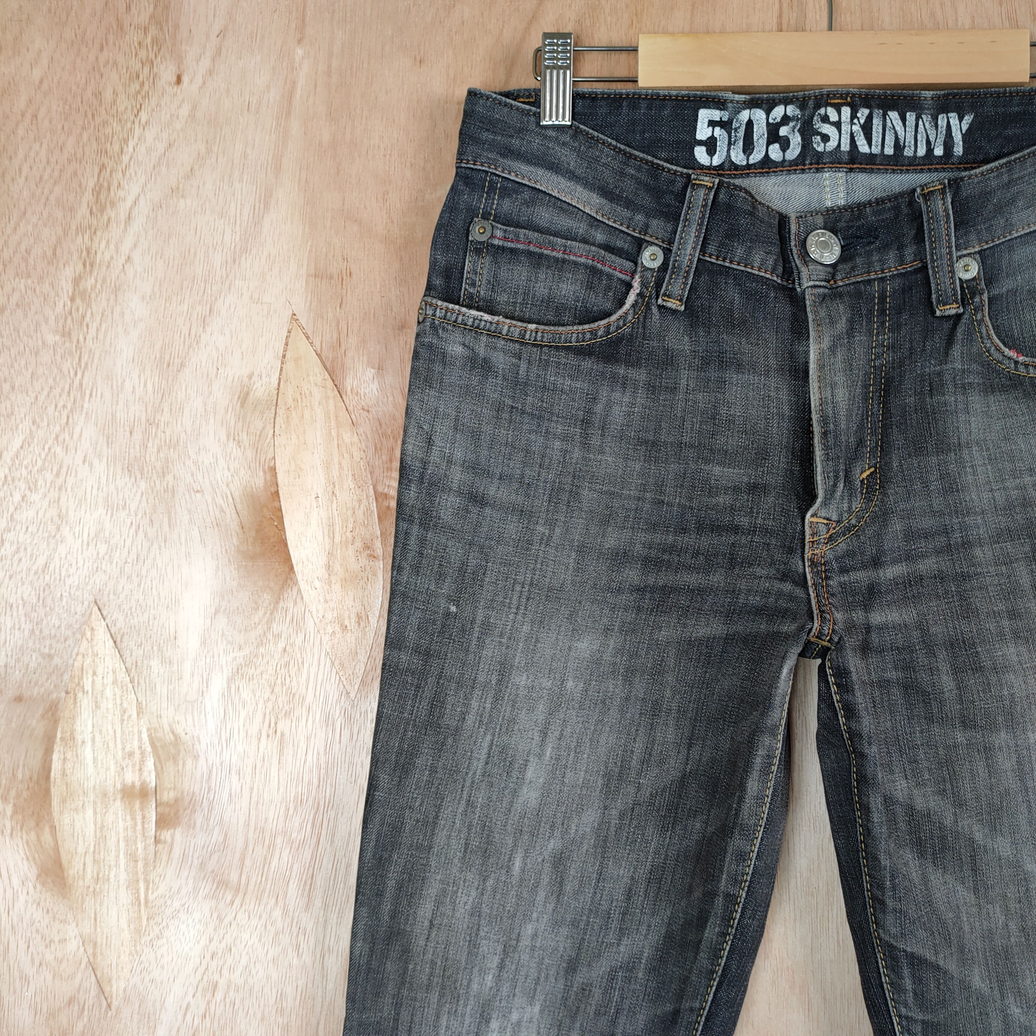 Edwin × Jean × Vintage EDWIN 503 SKINNY JEANS DENIM PANTS Size US 29 - 8 Thumbnail