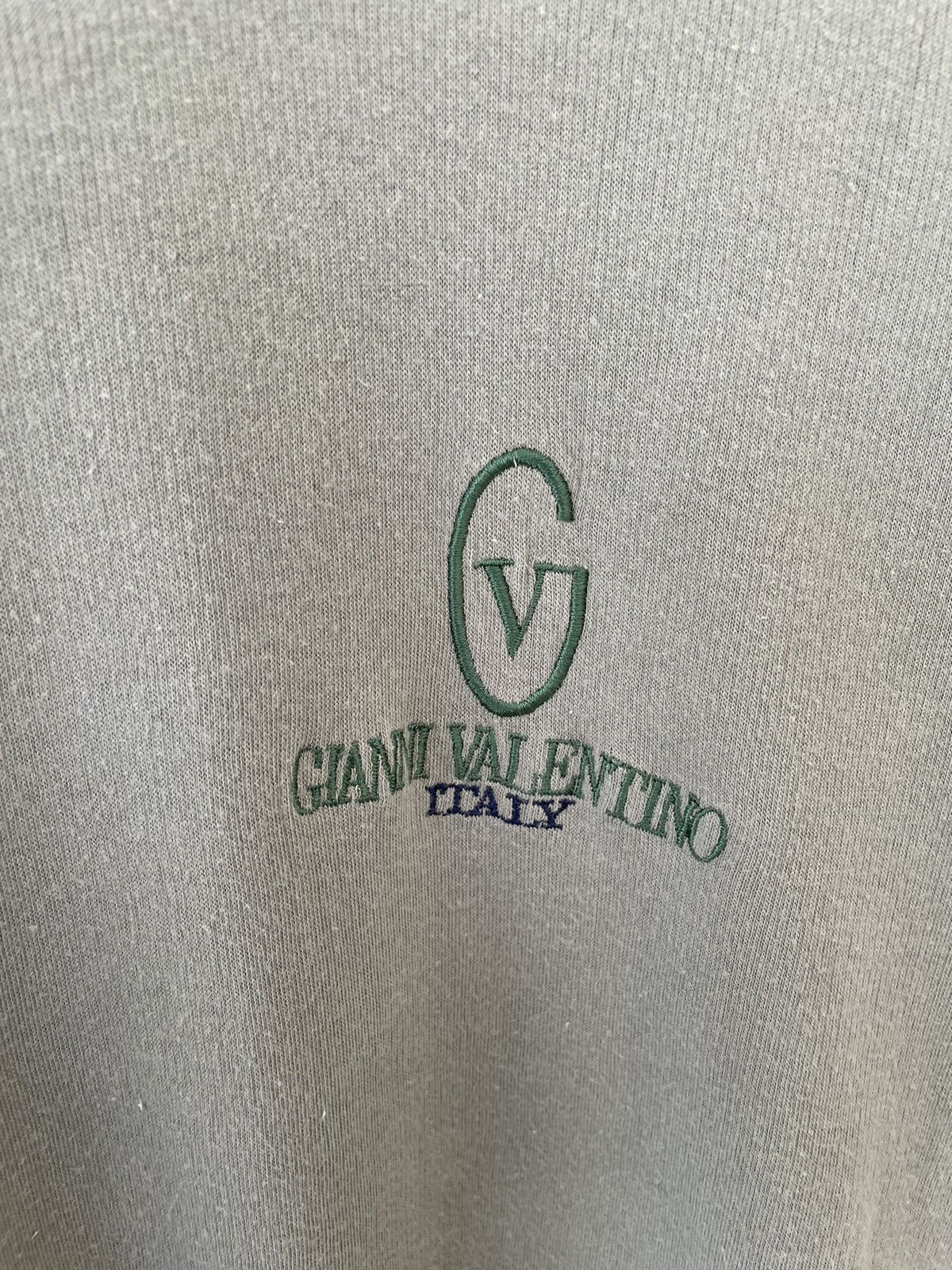 Gianni Valentino × Valentino VINTAGE EMBROIDERED GIANNI VALENTINO SWEATSHIRT Size US M / EU 48-50 / 2 - 7 Thumbnail