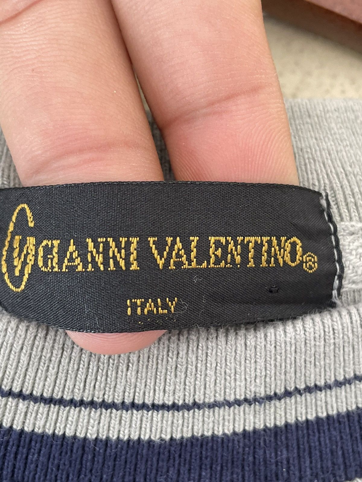 Gianni Valentino × Valentino VINTAGE EMBROIDERED GIANNI VALENTINO SWEATSHIRT Size US M / EU 48-50 / 2 - 8 Thumbnail
