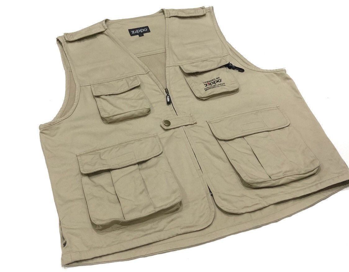 Japanese Brand Zippo Tactical Vest Jacket Size US L / EU 52-54 / 3 - 2 Thumbnail