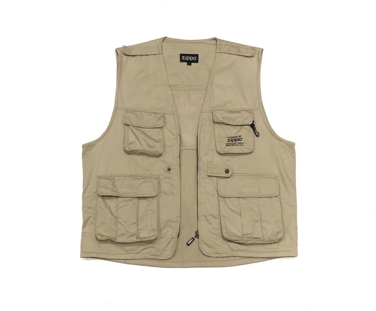 Japanese Brand Zippo Tactical Vest Jacket Size US L / EU 52-54 / 3 - 4 Thumbnail