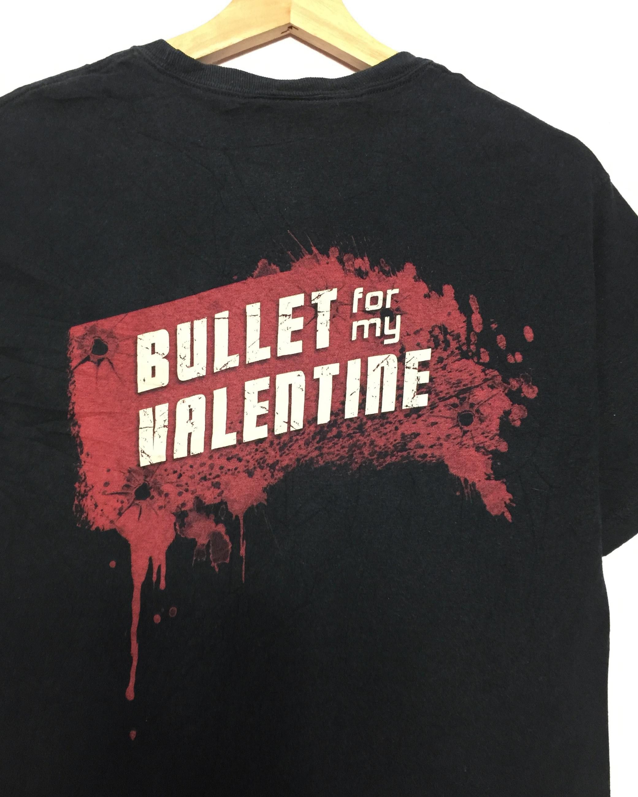 Band Tees × Vintage Rare Vintage 2000s Bullet For My Valentine Band Tees Size US S / EU 44-46 / 1 - 9 Thumbnail