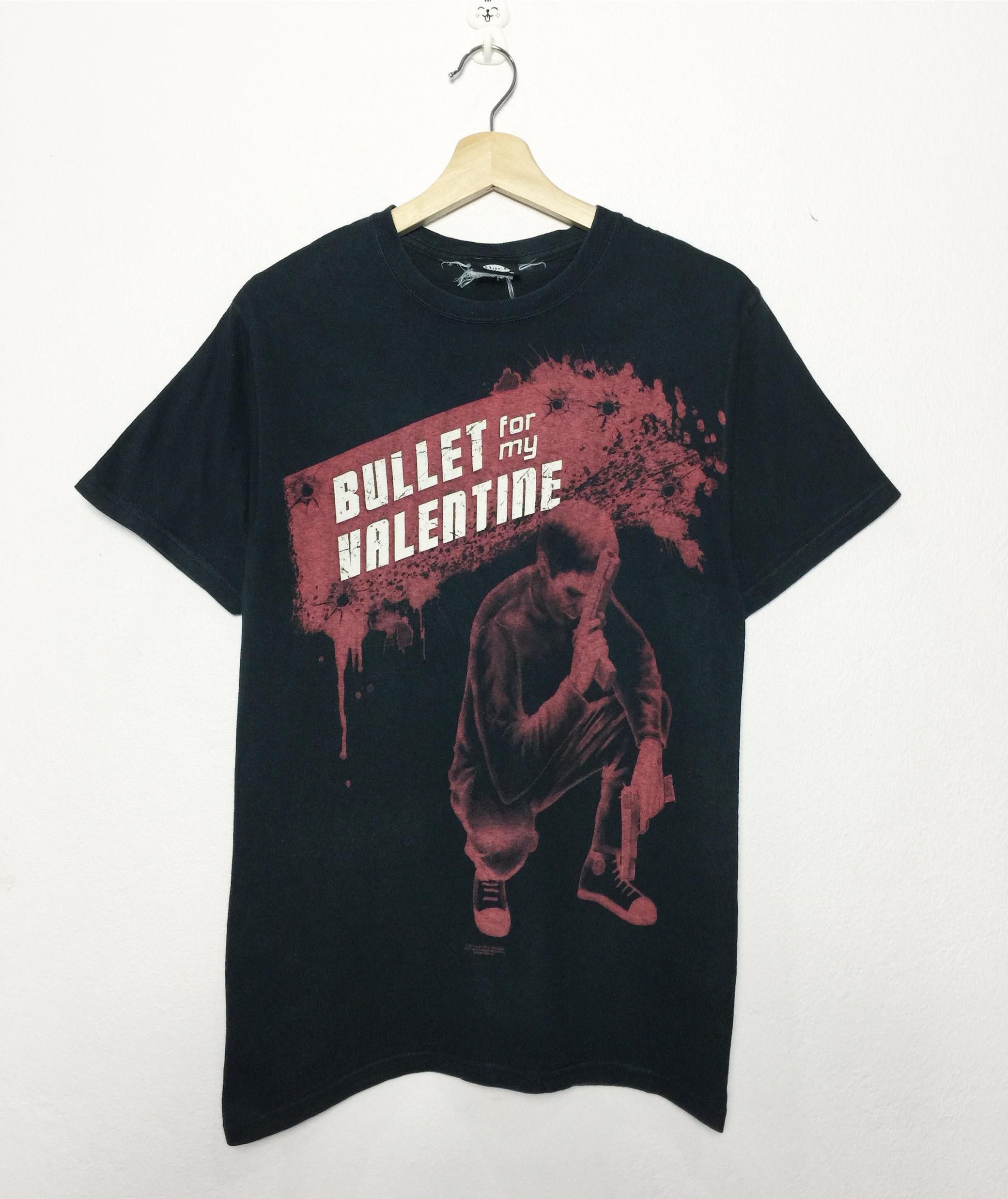 Band Tees × Vintage Rare Vintage 2000s Bullet For My Valentine Band Tees Size US S / EU 44-46 / 1 - 1 Thumbnail