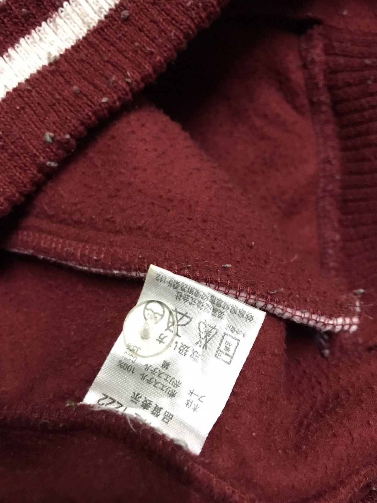 Converse Pick up !! Converse fleece varsity jacket Size US L / EU 52-54 / 3 - 7 Thumbnail