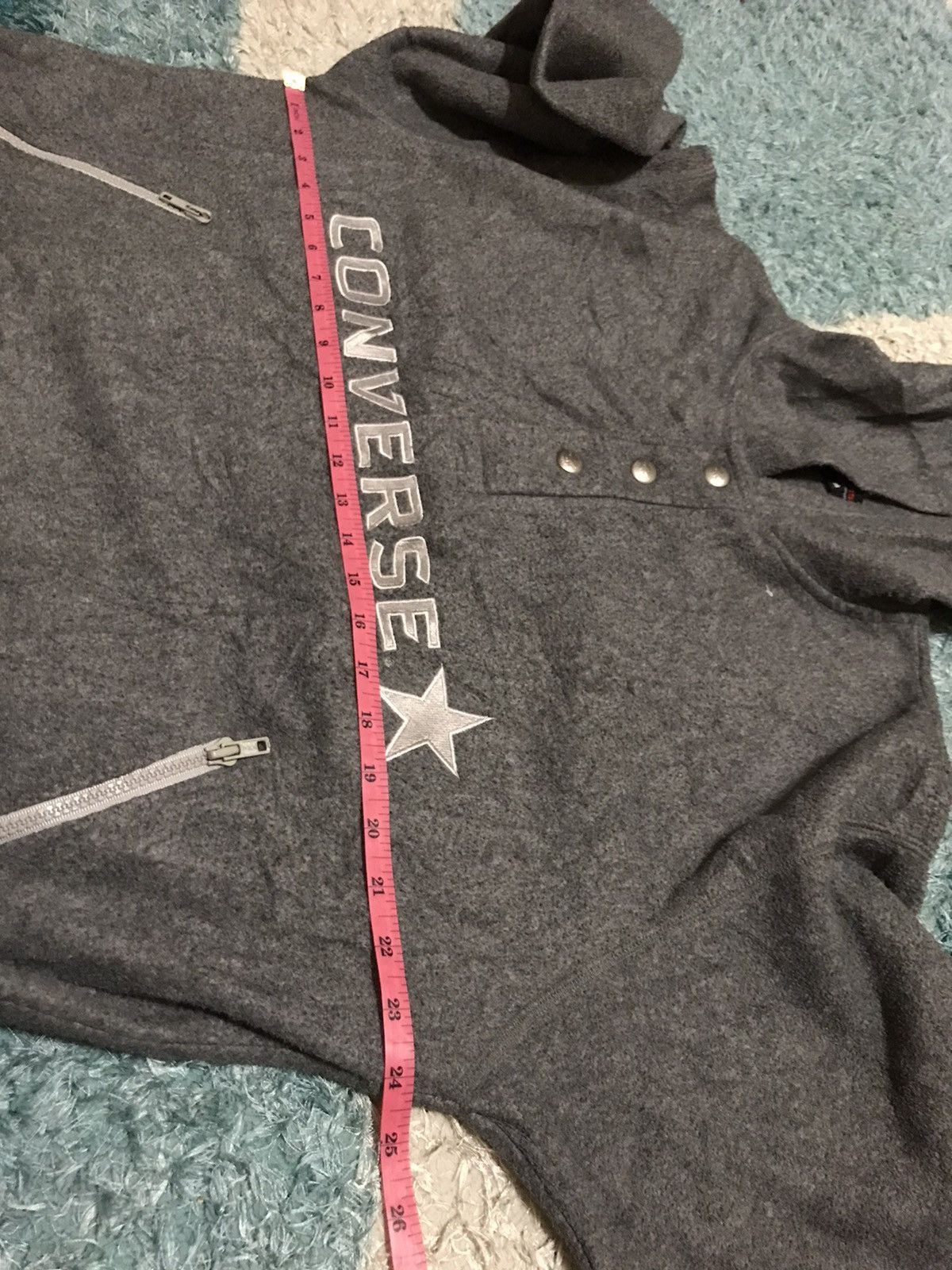 Converse Pick up!! Converse fleece hoodie Size US M / EU 48-50 / 2 - 7 Thumbnail