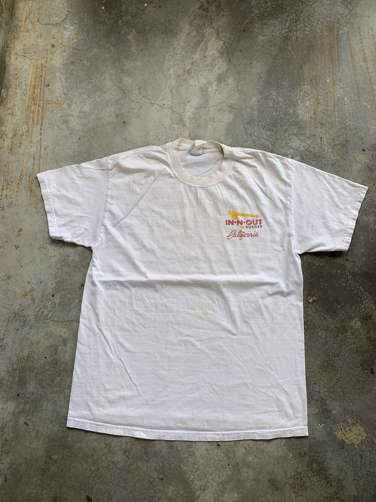 Vintage Vintage Racing In n Out Burger California Tshirt Size US L / EU 52-54 / 3 - 3 Thumbnail