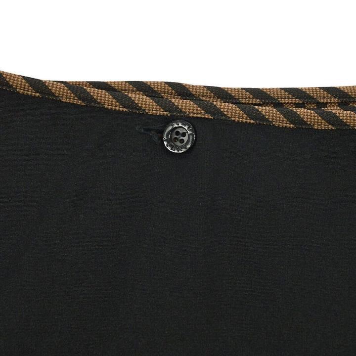 Fendi Vintage Fendi Pequin Above The Knee Skirt Size 26" / US 2 / IT 38 - 4 Thumbnail