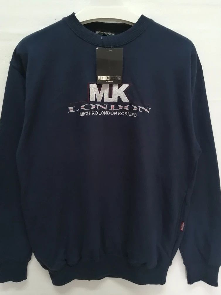 Michiko Koshino Vintage MICHIKO LONDON KOSHINO Spellout Crewneck Size US M / EU 48-50 / 2 - 6 Thumbnail