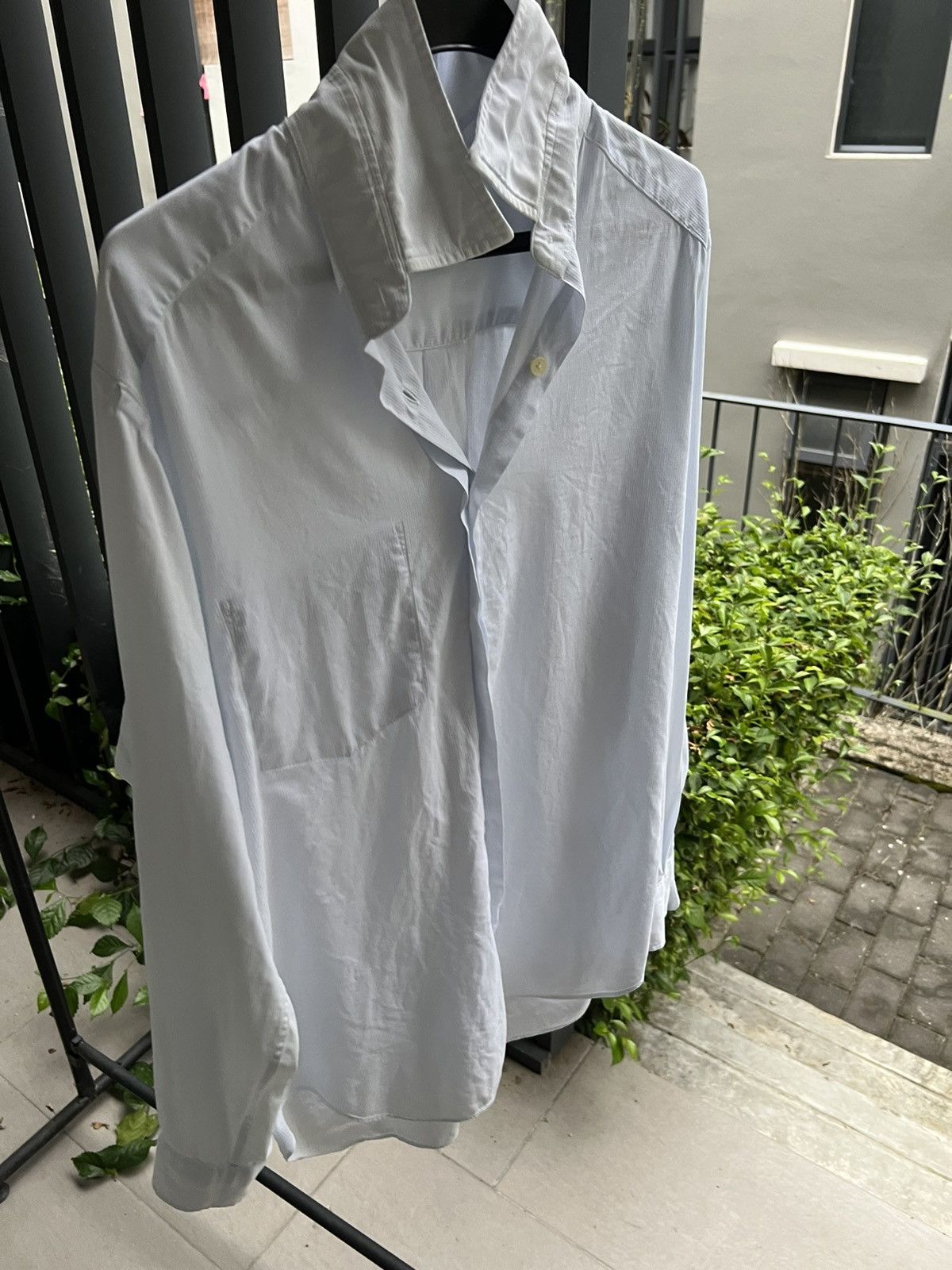 Yohji Yamamoto Yohji Yamamoto x AAR x D'Urban Oxford B/D Shirt Size US M / EU 48-50 / 2 - 7 Thumbnail