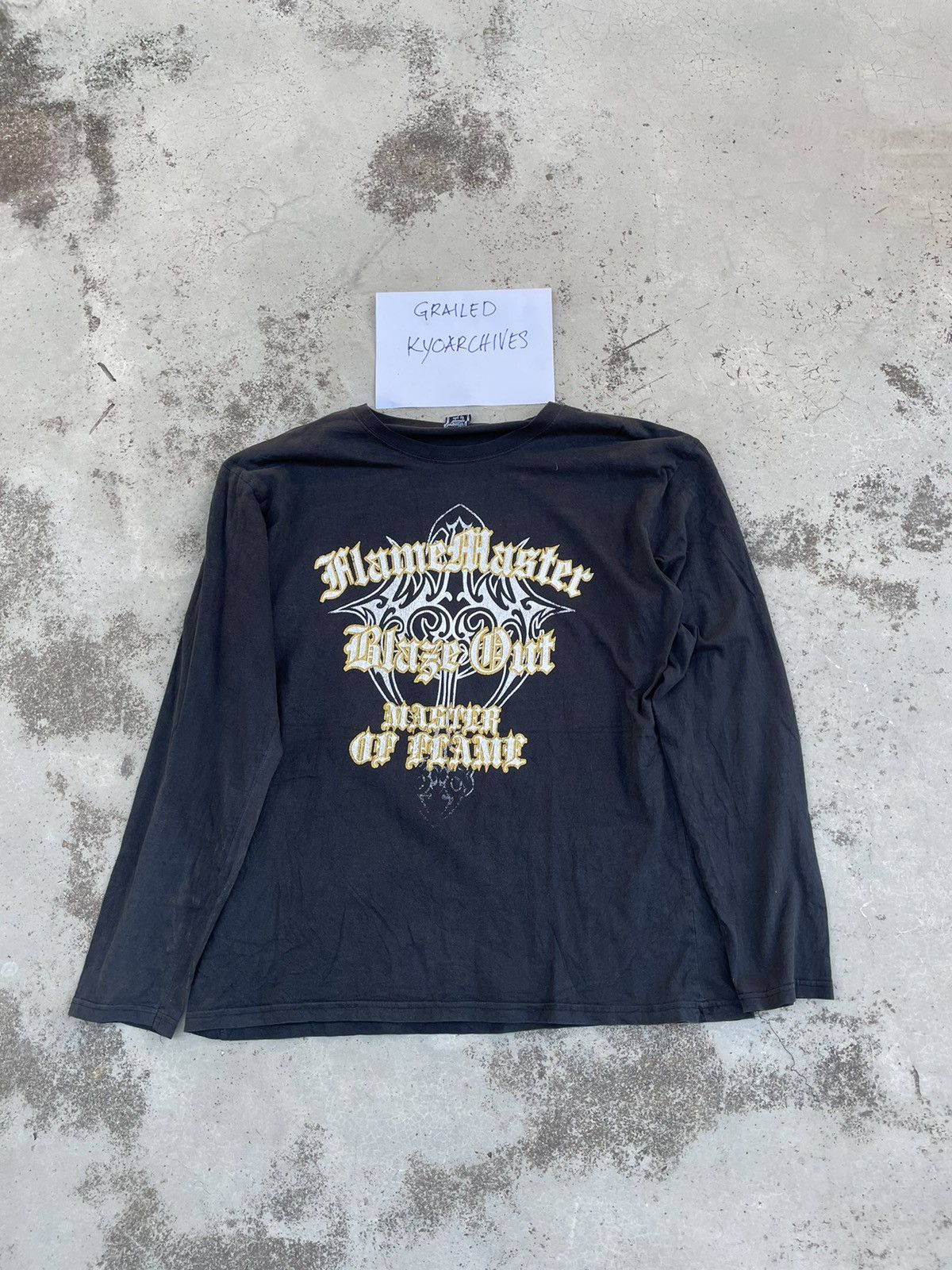 Japanese Brand FLAME MASTER LONG SLEEVE Size US XXL / EU 58 / 5 - 1 Thumbnail
