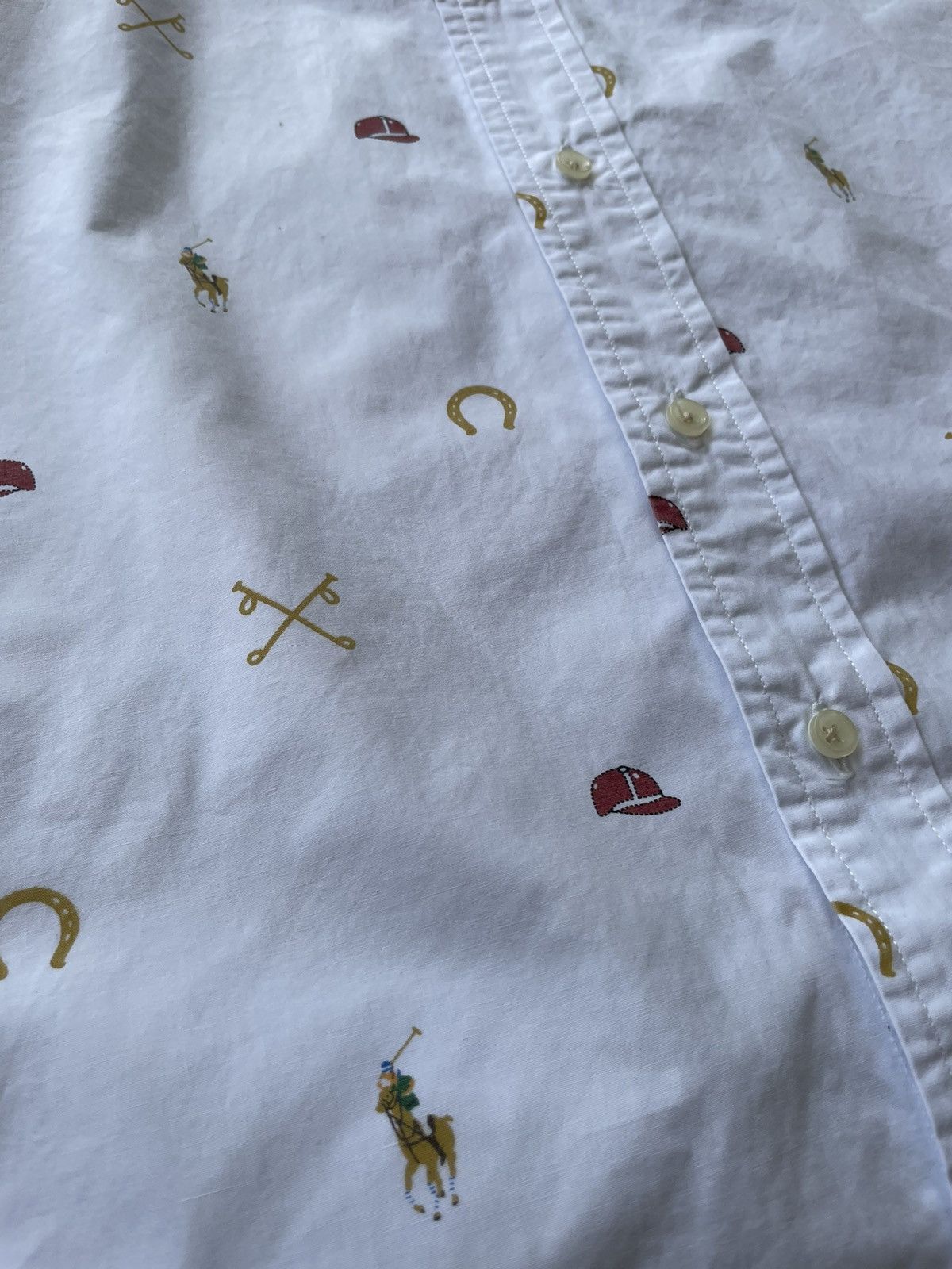 RRL Ralph Lauren Ralph Lauren Classic Fit Full Print Shirt Size US L / EU 52-54 / 3 - 8 Thumbnail