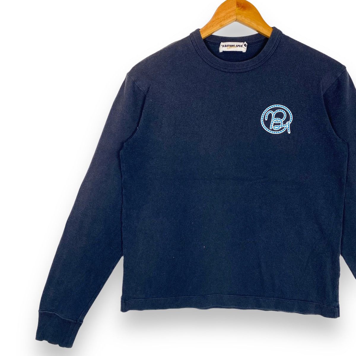 Bape × Nigo Rope Logo Crewneck Size US S / EU 44-46 / 1 - 7 Thumbnail
