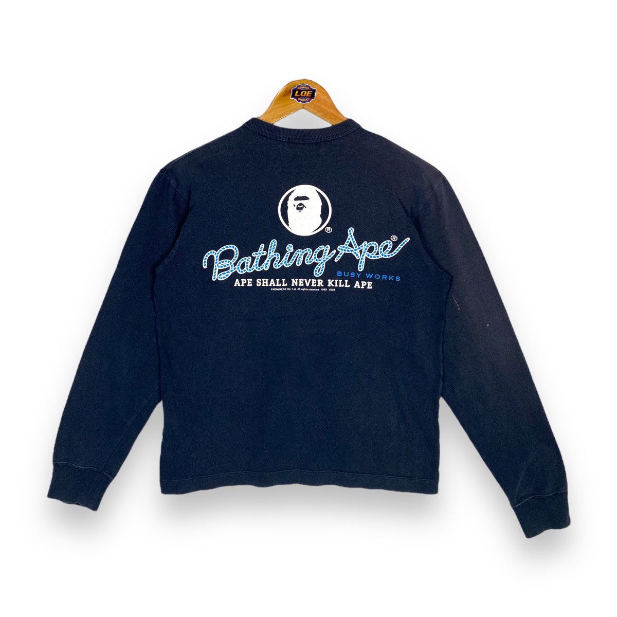 Bape × Nigo Rope Logo Crewneck Size US S / EU 44-46 / 1 - 1 Thumbnail