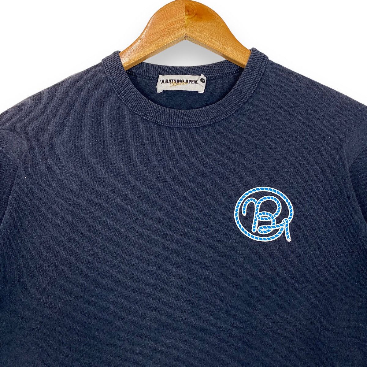 Bape × Nigo Rope Logo Crewneck Size US S / EU 44-46 / 1 - 6 Thumbnail