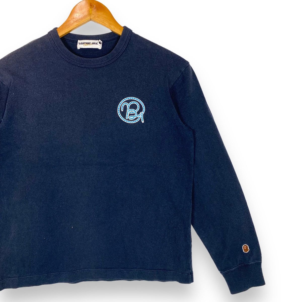 Bape × Nigo Rope Logo Crewneck Size US S / EU 44-46 / 1 - 8 Thumbnail