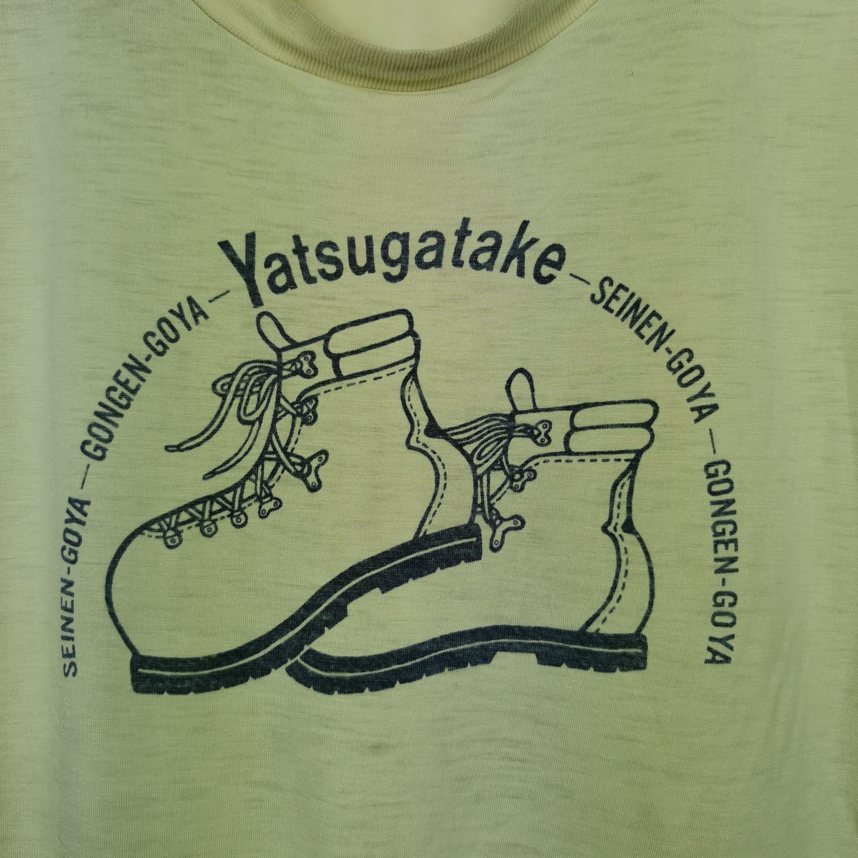 Japanese Brand Vintage Yatsugatake T Shirt Japanese Crewneck Tee Size US S / EU 44-46 / 1 - 5 Thumbnail