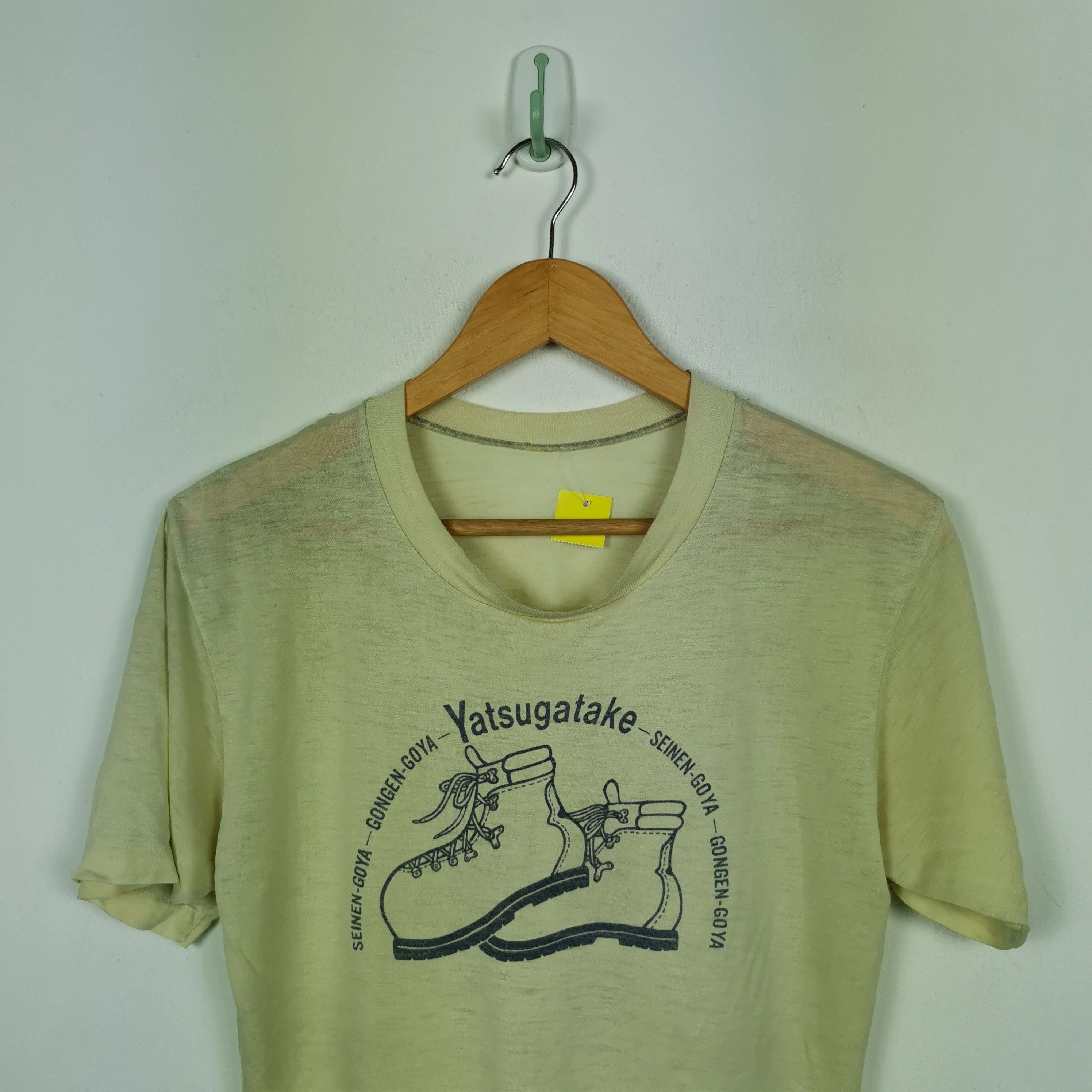 Japanese Brand Vintage Yatsugatake T Shirt Japanese Crewneck Tee Size US S / EU 44-46 / 1 - 2 Thumbnail