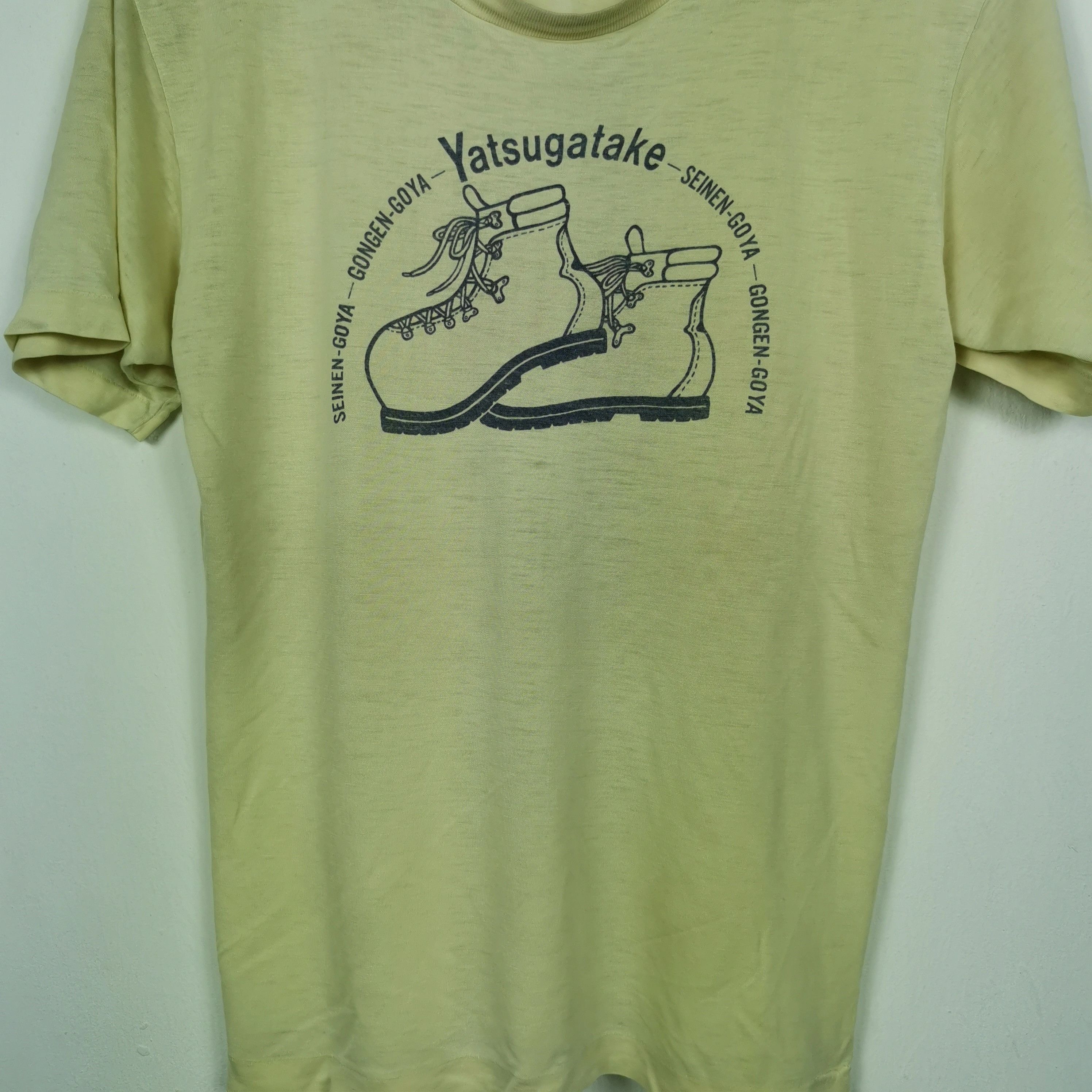 Japanese Brand Vintage Yatsugatake T Shirt Japanese Crewneck Tee Size US S / EU 44-46 / 1 - 3 Thumbnail