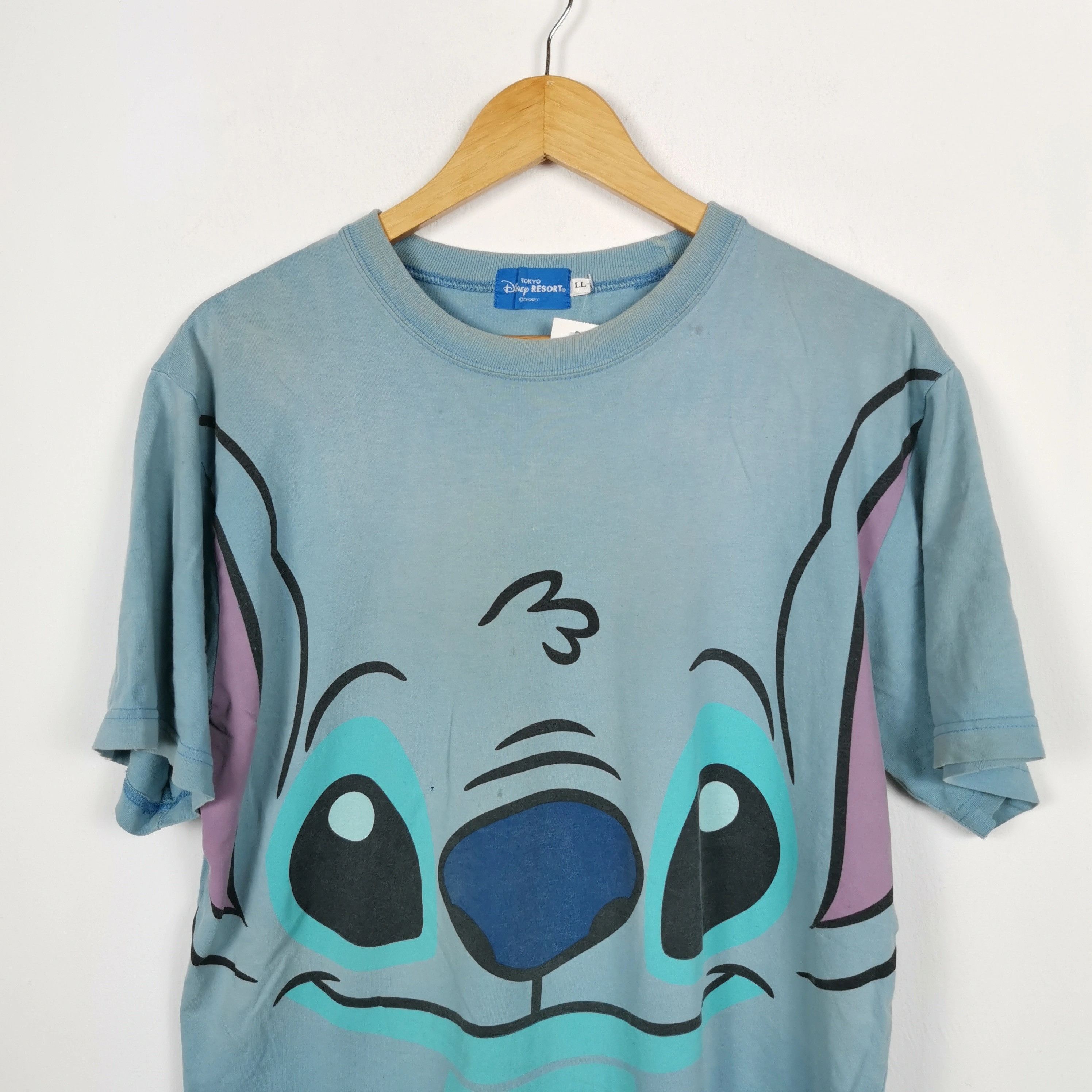 Cartoon Network Vintage Stitch T Shirt Disney Cartoon Full Overprint Tee Size US L / EU 52-54 / 3 - 3 Thumbnail