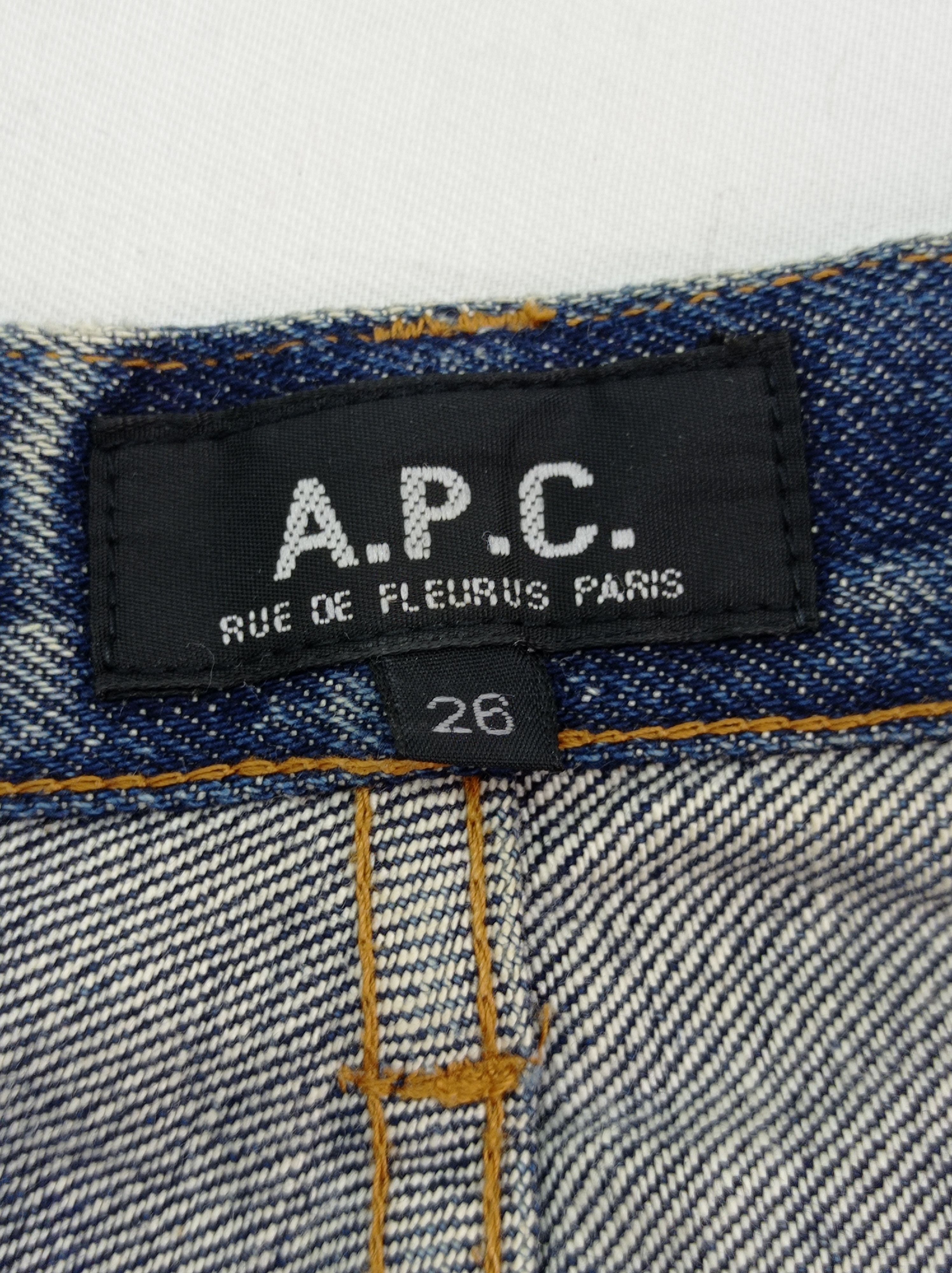 A.P.C. 🔥A.P.C Selvage Denim Pants Size US 26 / EU 42 - 22 Thumbnail