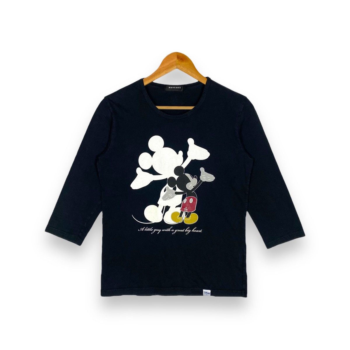 Disney BOYCOTT DISNEY MICKEY MOUSE T SHIRT MADE IN JAPAN Grailed