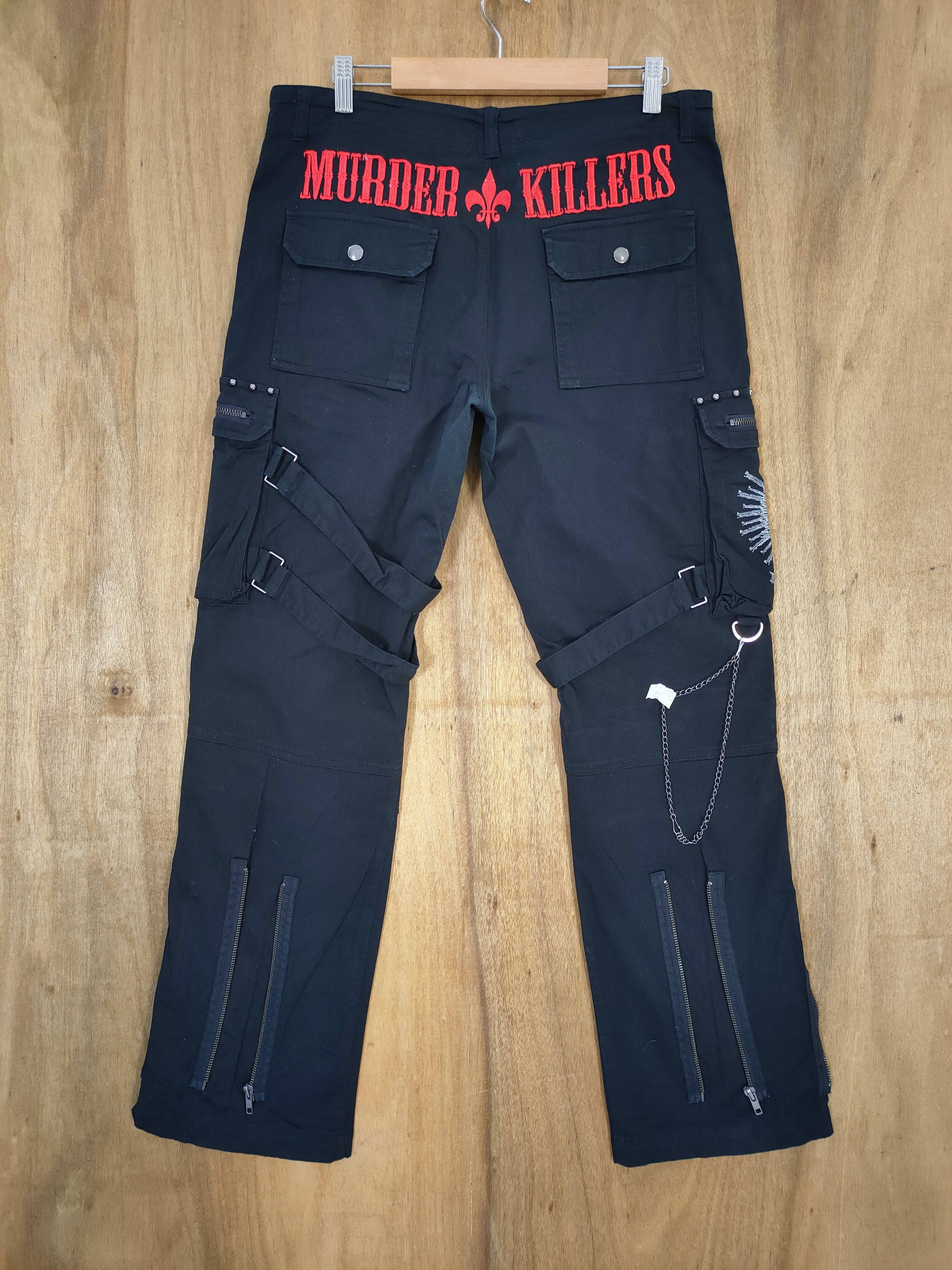 Skulls SEX POT BLACK BONDAGE CARGO PANTS | Grailed