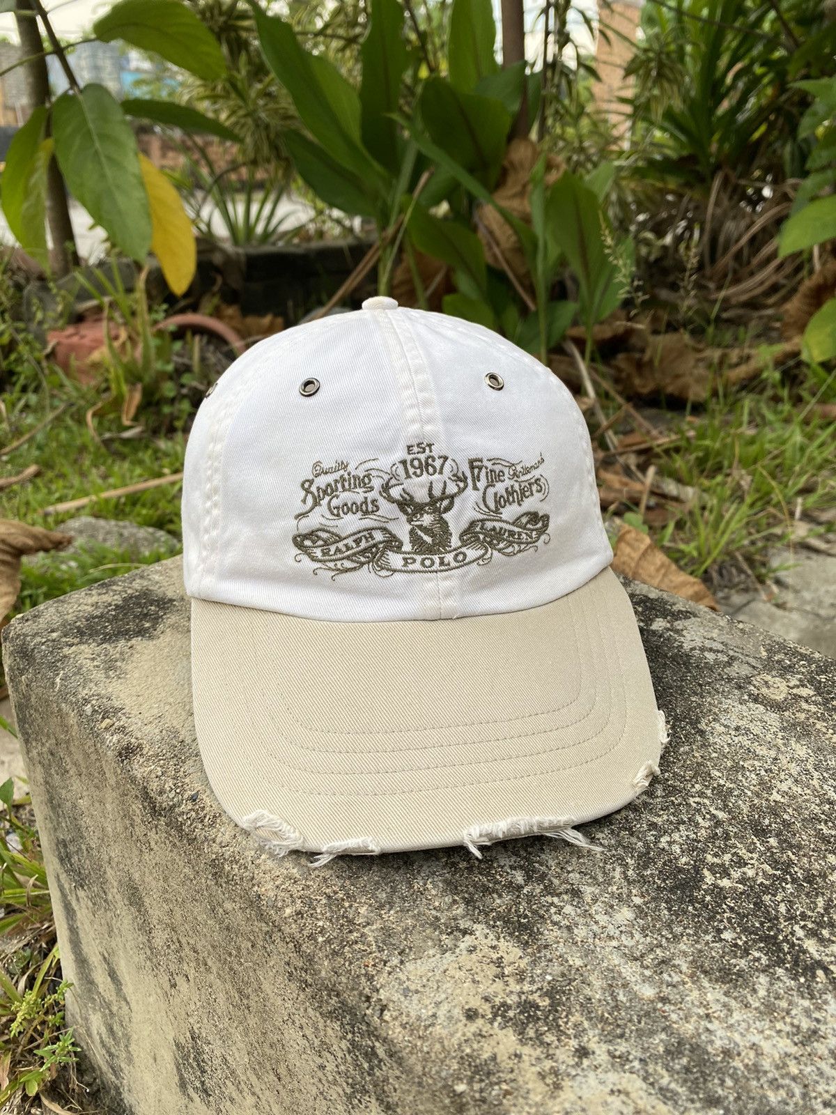 Polo Ralph Lauren Adjustable Leather Hat Cap