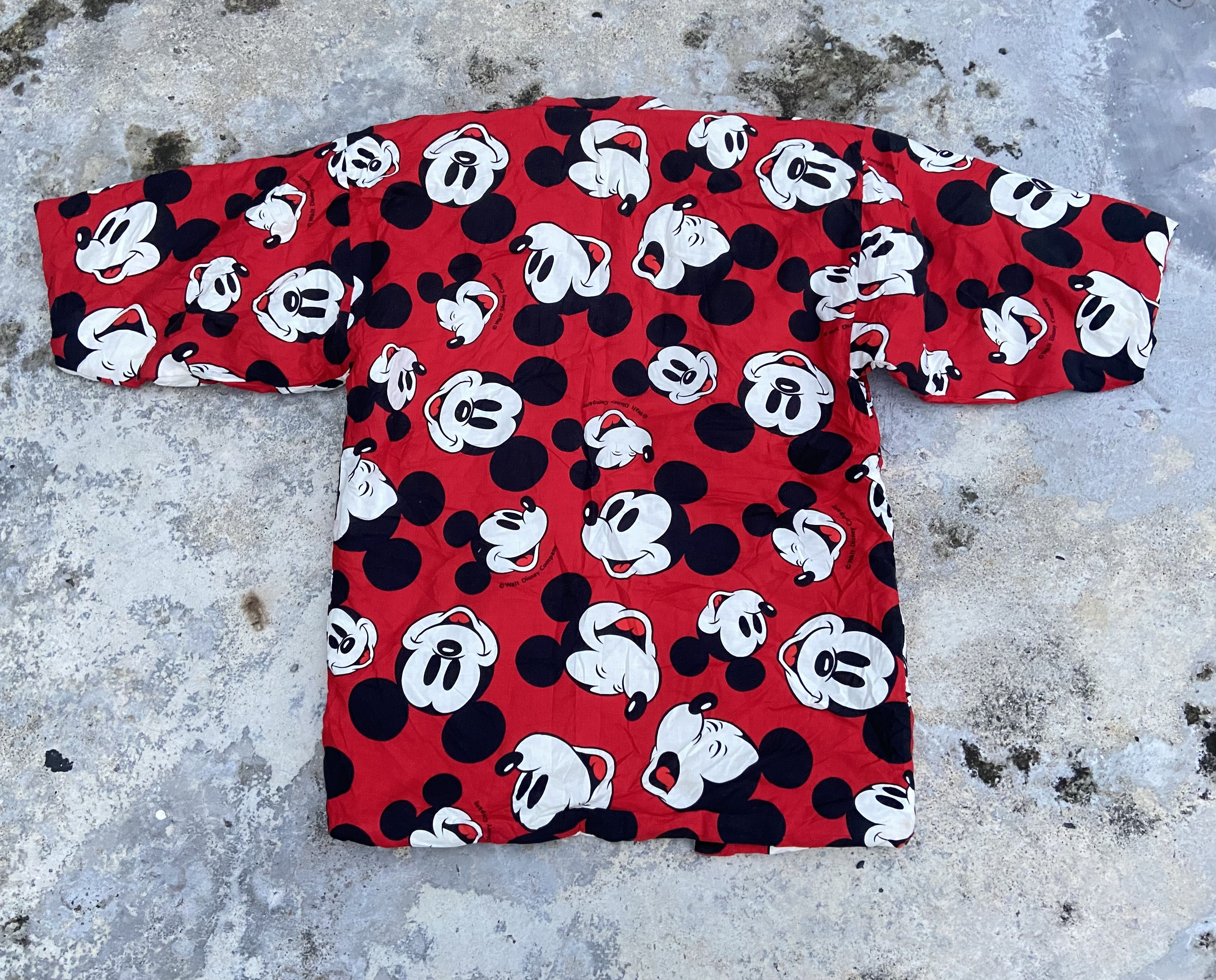 Disney Final Drop !! Vintage 90’s Mickey Mouse Kimono Size US M / EU 48-50 / 2 - 2 Thumbnail
