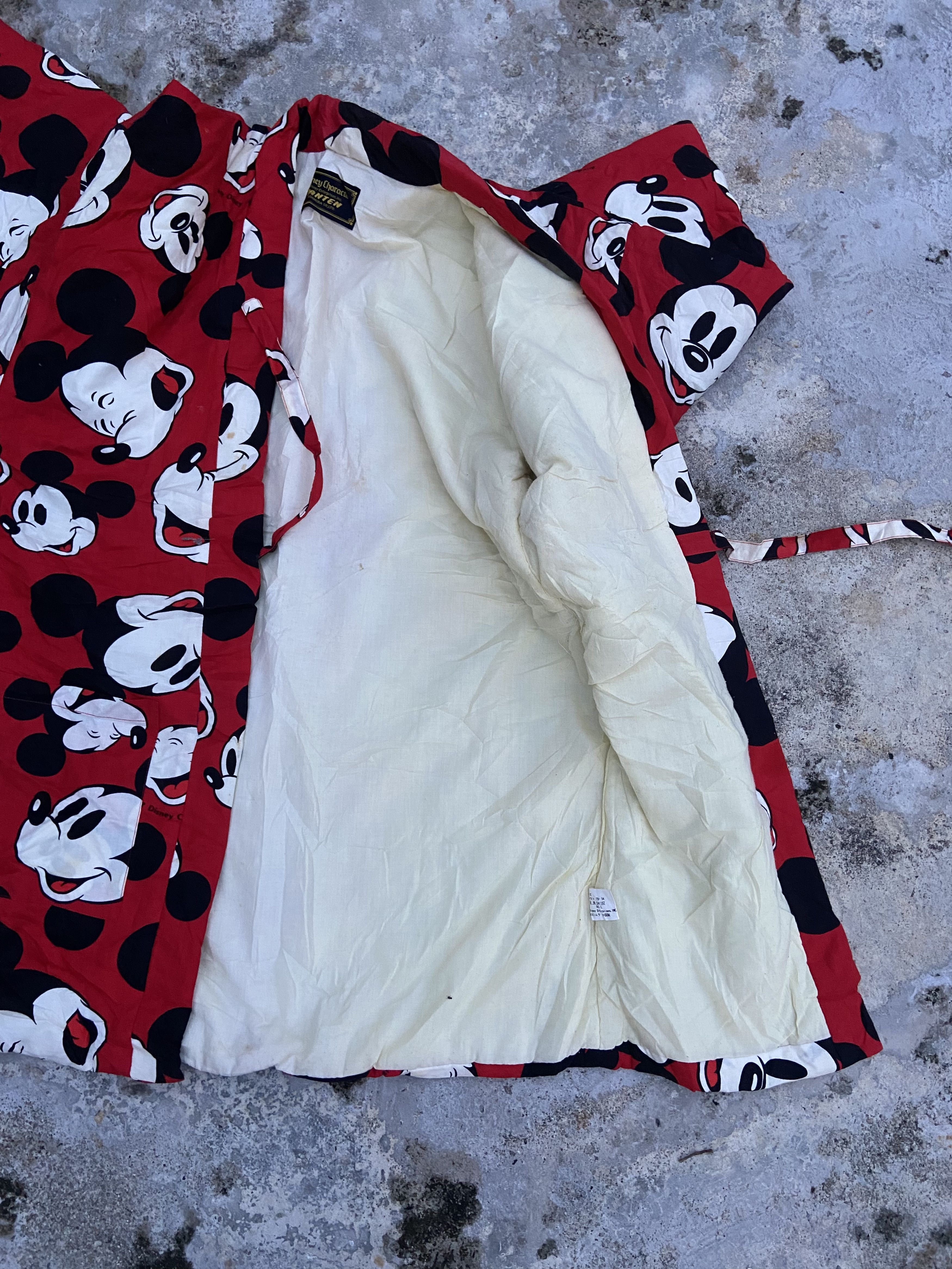 Disney Final Drop !! Vintage 90’s Mickey Mouse Kimono Size US M / EU 48-50 / 2 - 5 Thumbnail