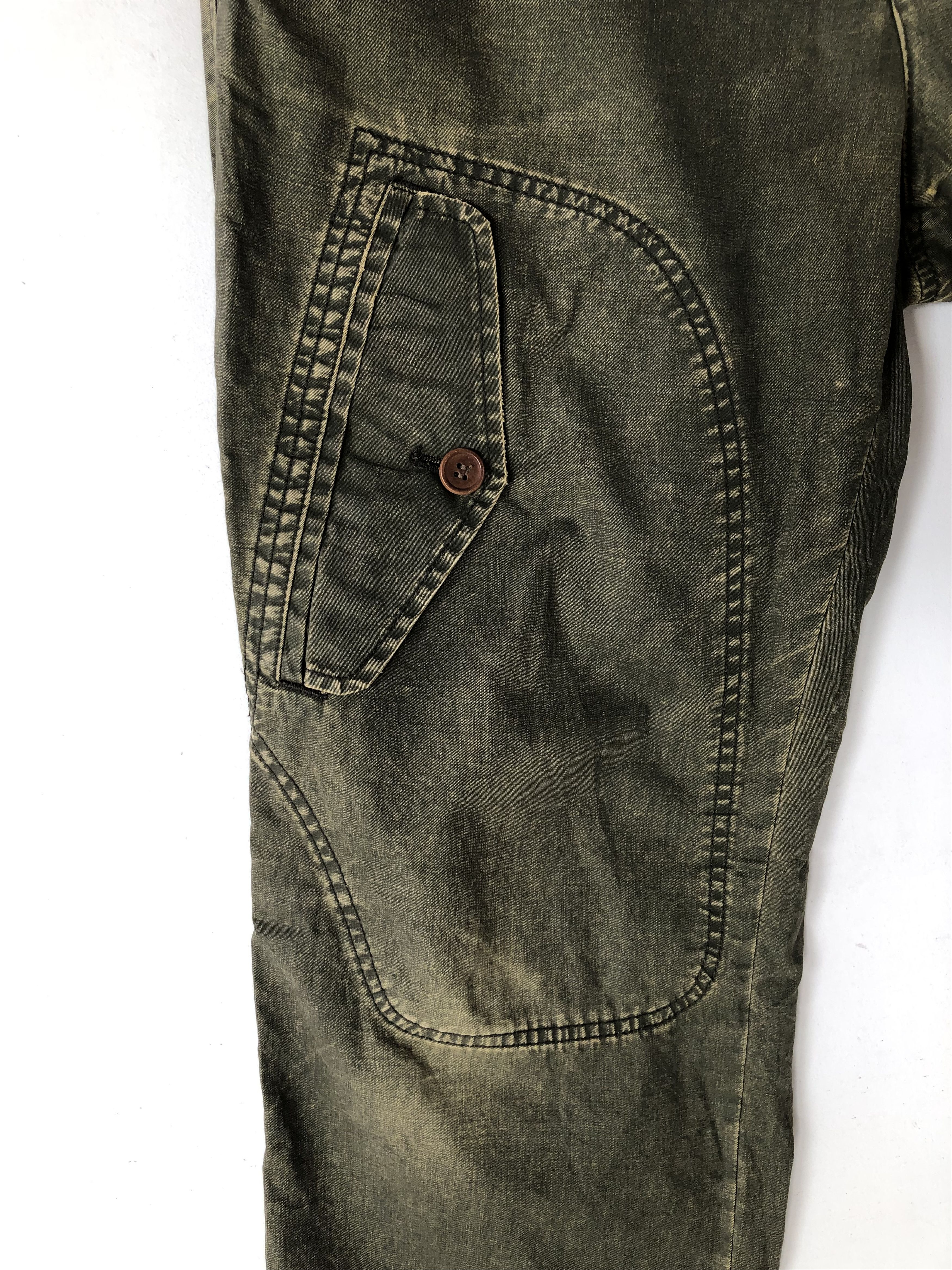 Comme des Garcons RARE🔥VINTAGE AD2004 CDG HOMME CARGO PANTS Size US 32 / EU 48 - 6 Thumbnail