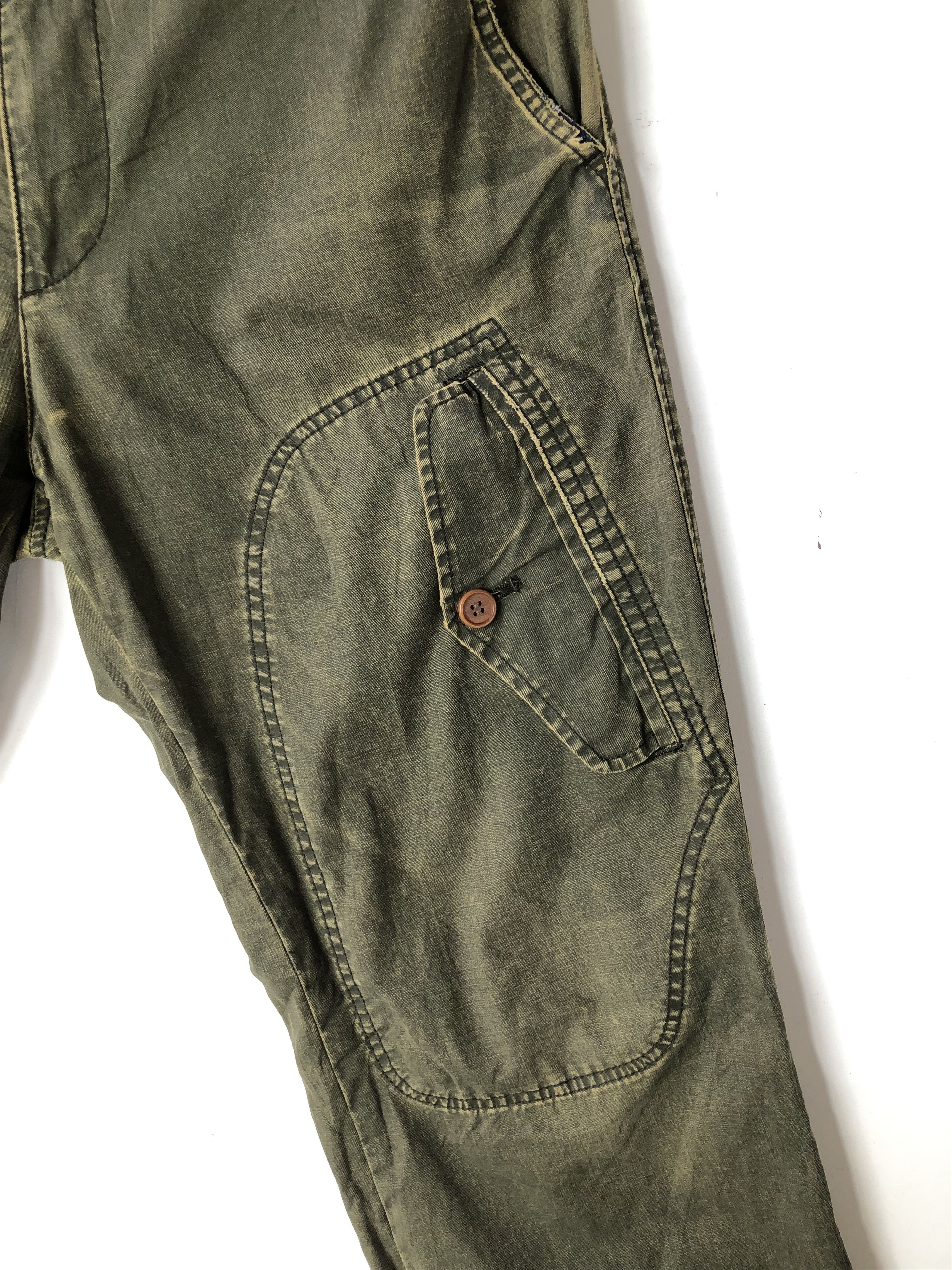 Comme des Garcons RARE🔥VINTAGE AD2004 CDG HOMME CARGO PANTS Size US 32 / EU 48 - 5 Thumbnail