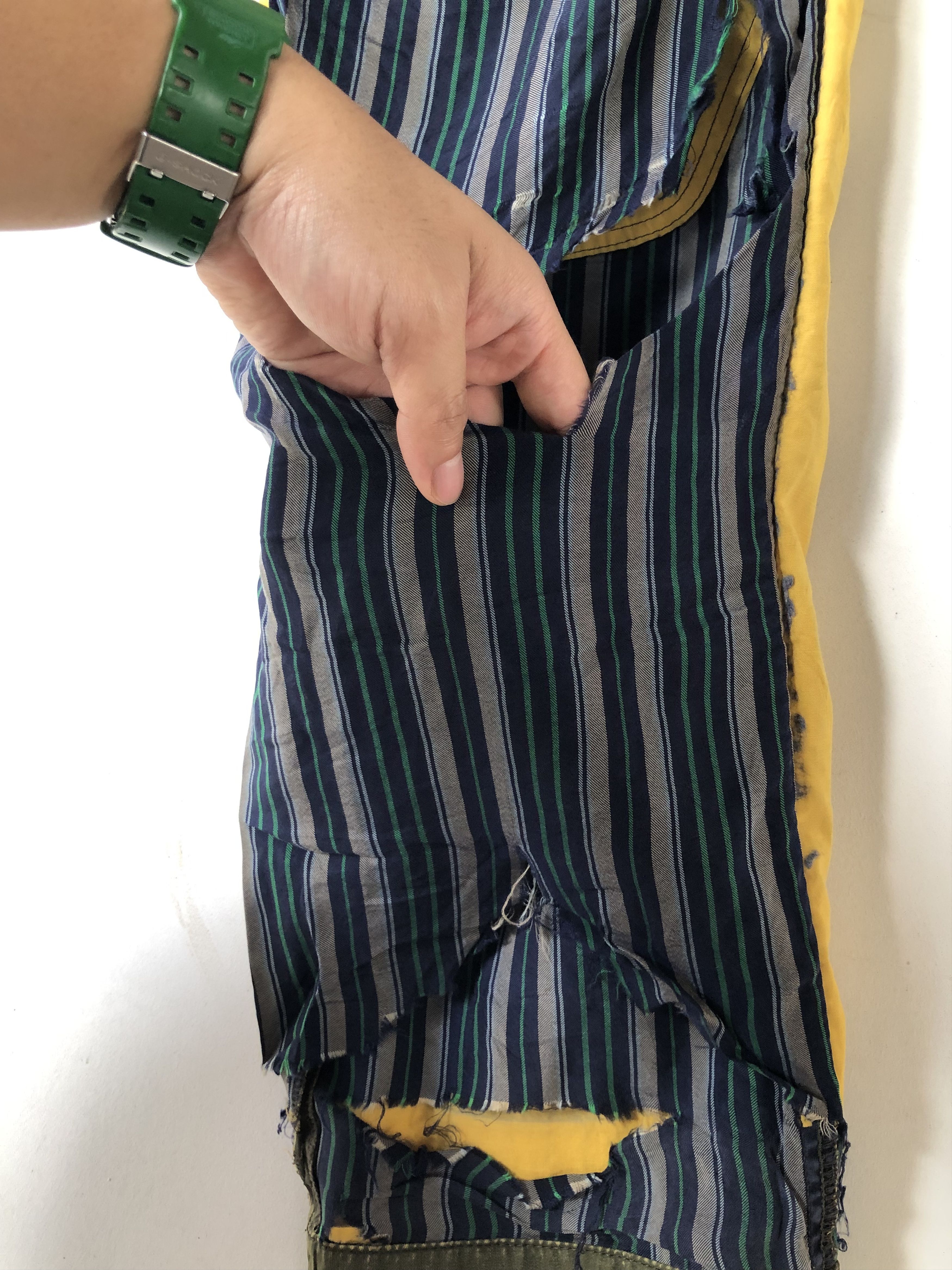 Comme des Garcons RARE🔥VINTAGE AD2004 CDG HOMME CARGO PANTS Size US 32 / EU 48 - 15 Thumbnail