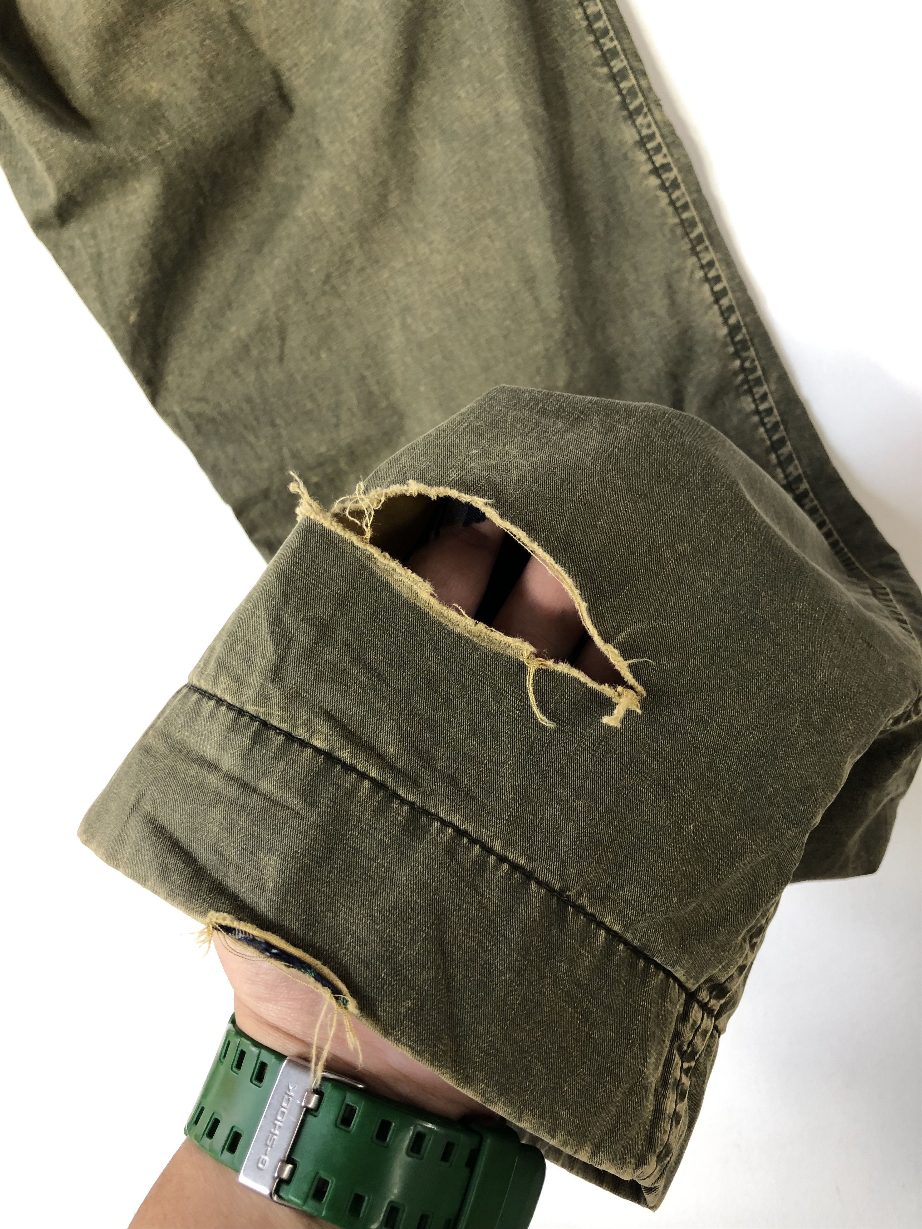 Comme des Garcons RARE🔥VINTAGE AD2004 CDG HOMME CARGO PANTS Size US 32 / EU 48 - 13 Thumbnail