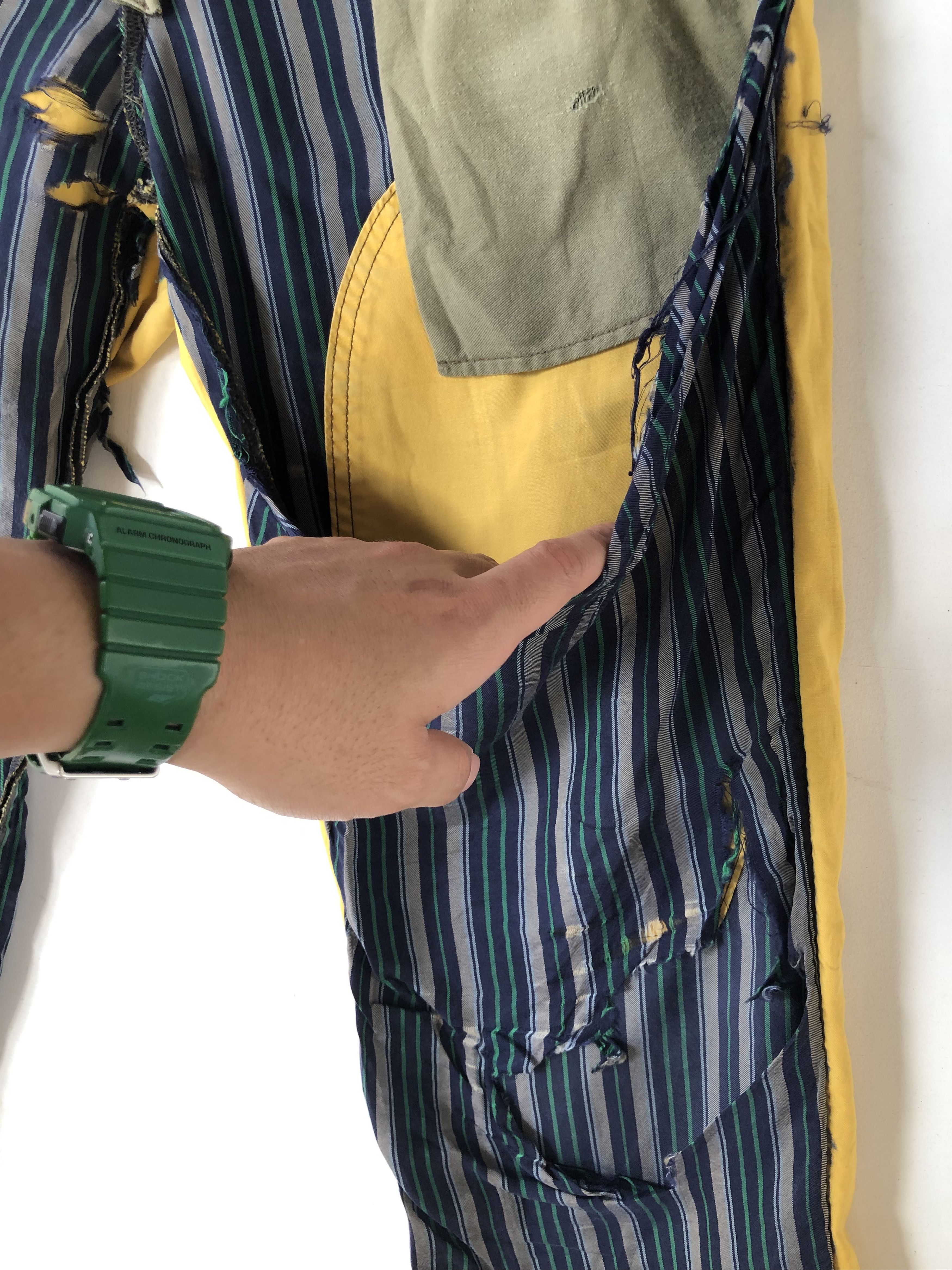 Comme des Garcons RARE🔥VINTAGE AD2004 CDG HOMME CARGO PANTS Size US 32 / EU 48 - 16 Thumbnail