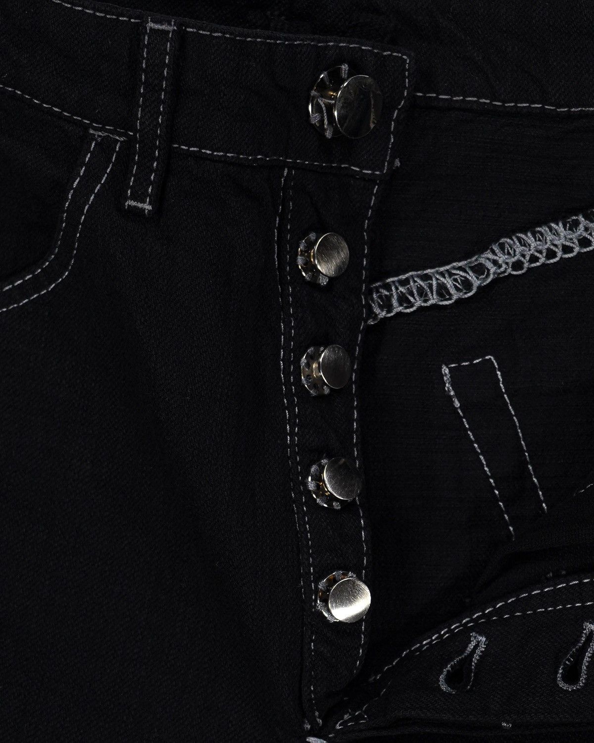 Carol Christian Poell Carol Christian Poell Overlock J-Cut Jeans - SS07 “Paranoid” Size US 29 - 7 Thumbnail