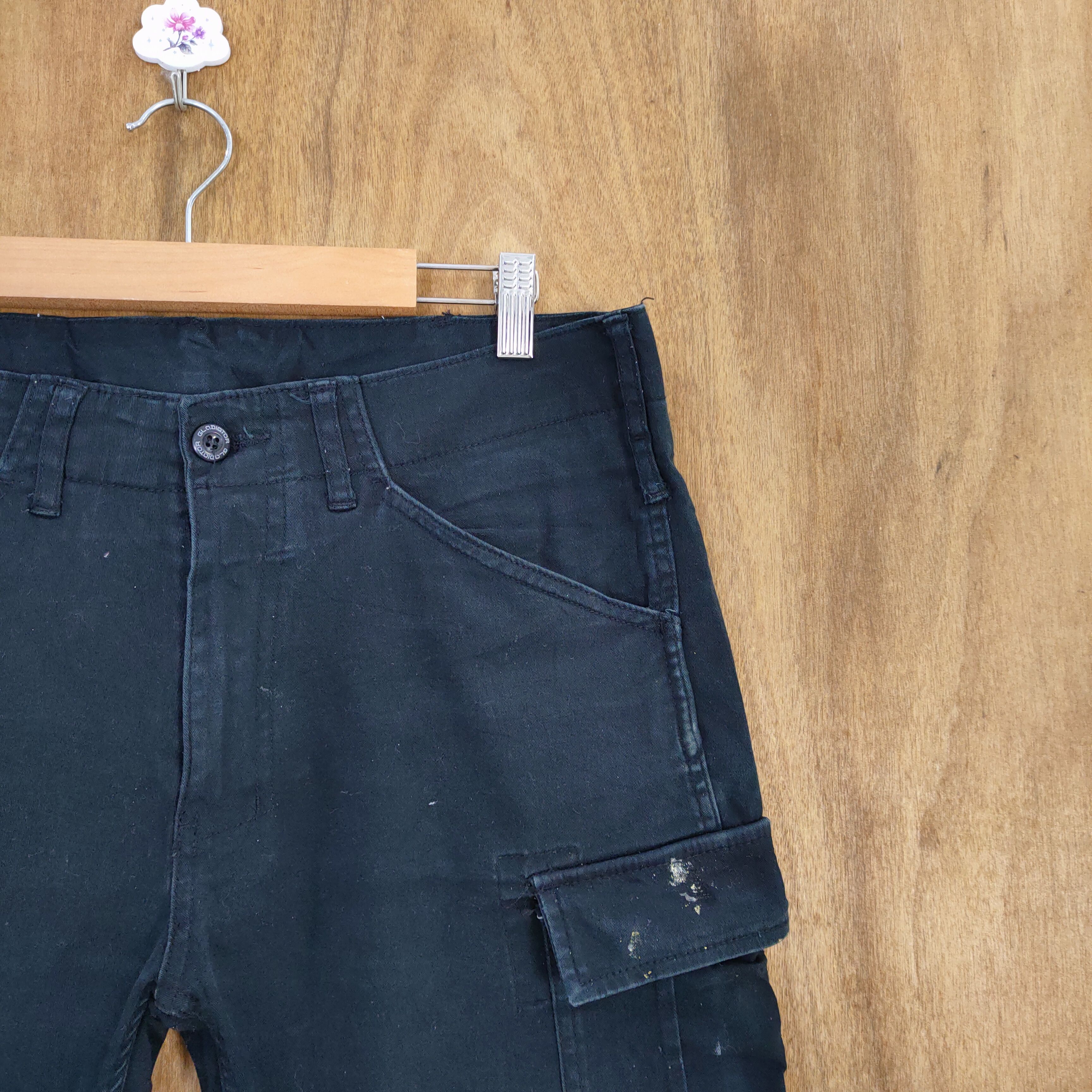 Japanese Brand JAPANESE BRAND BLACK SKINNY CARGO PANTS Size US 32 / EU 48 - 7 Thumbnail