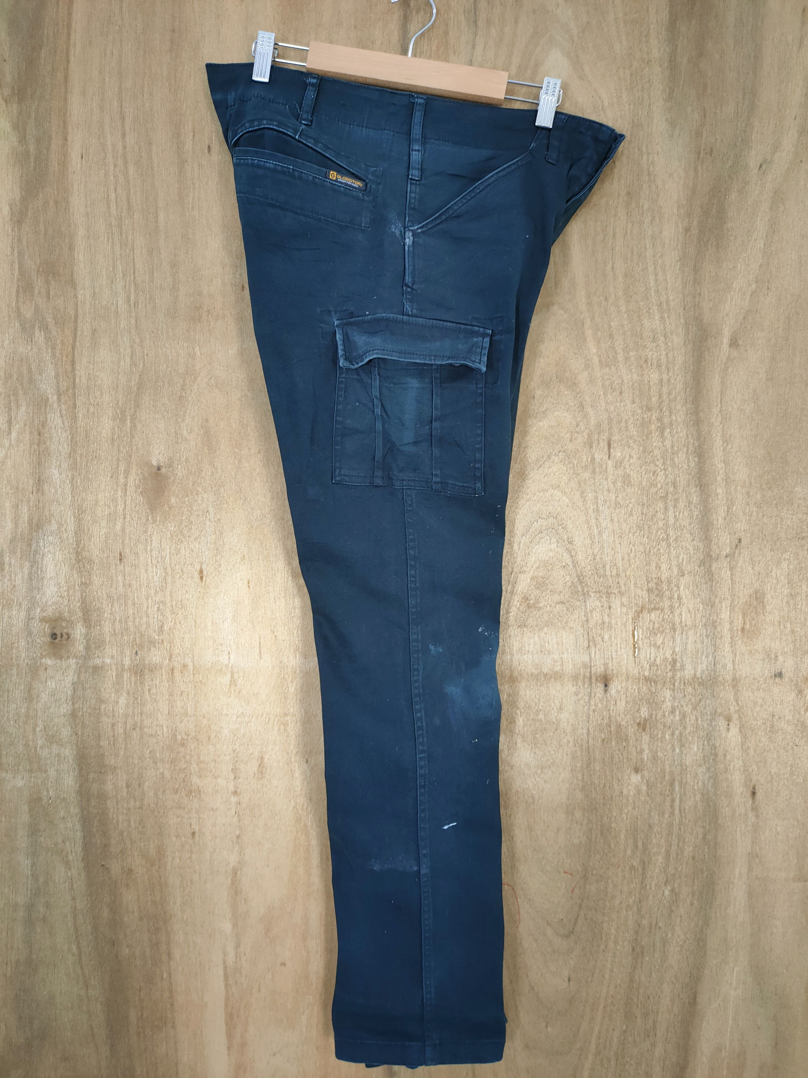Japanese Brand JAPANESE BRAND BLACK SKINNY CARGO PANTS Size US 32 / EU 48 - 11 Thumbnail