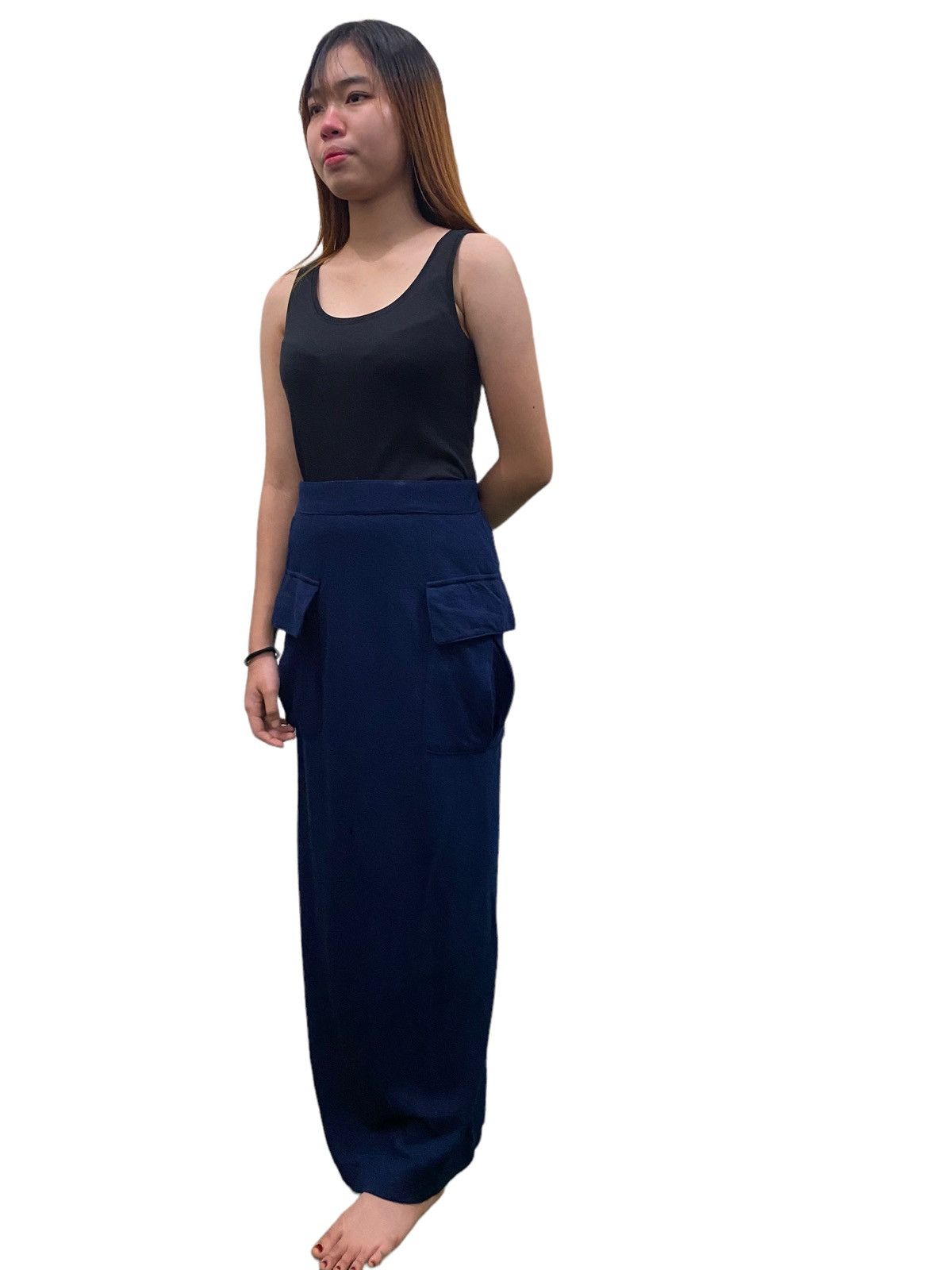 Comme des Garcons Vintage 1996 Comme Des Garçons Tricot wool skirt Size 29" - 2 Thumbnail