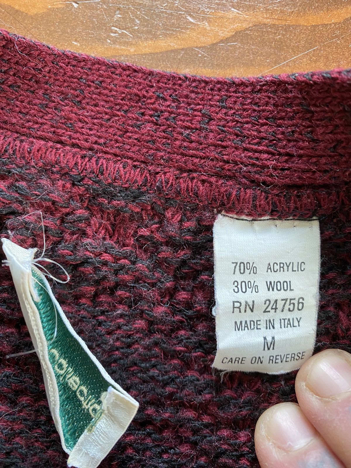 Vintage Vintage 80’s Potomac Collection Knit Cardigan Sweater Size US M / EU 48-50 / 2 - 6 Thumbnail
