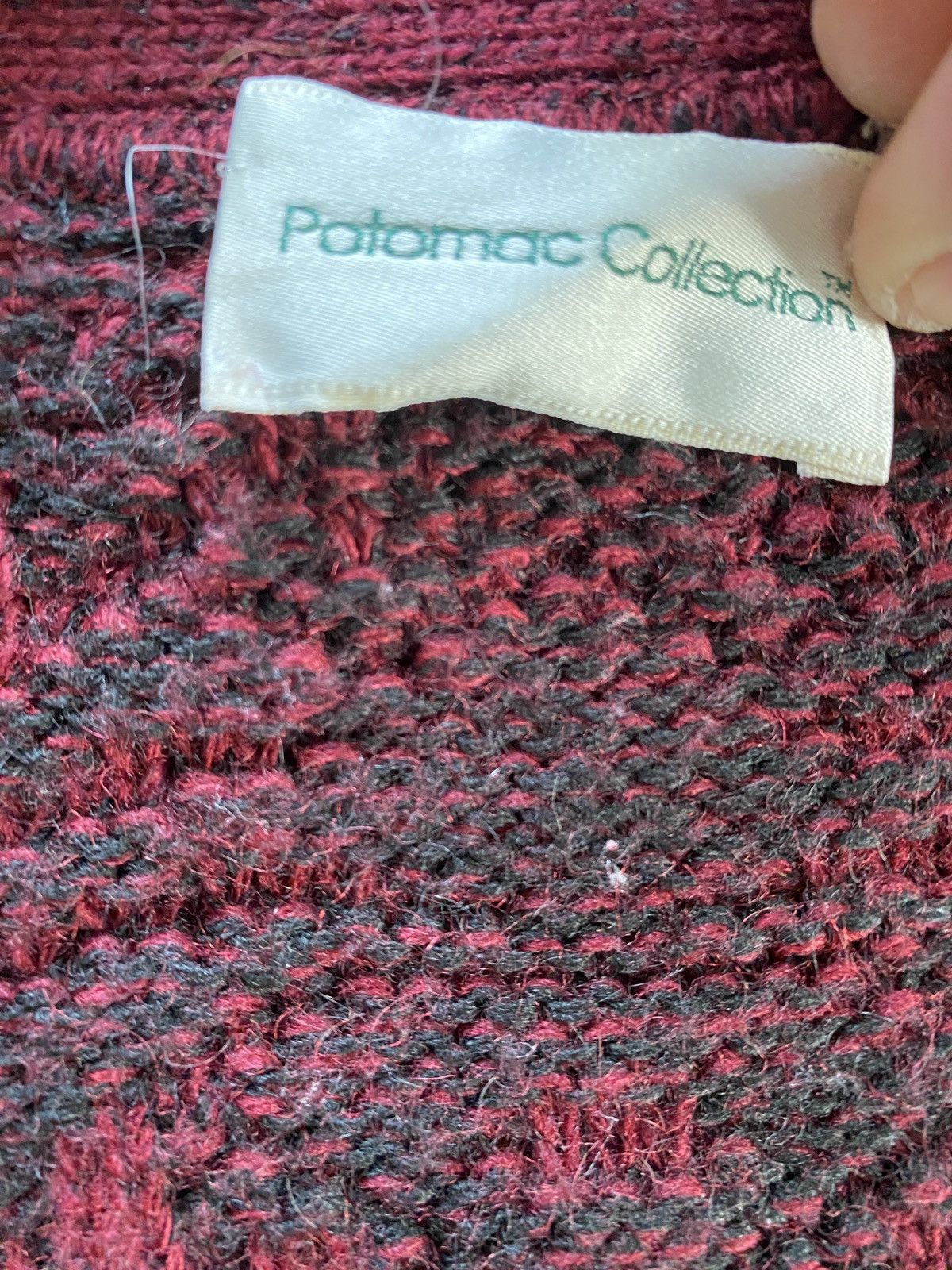 Vintage Vintage 80’s Potomac Collection Knit Cardigan Sweater Size US M / EU 48-50 / 2 - 5 Thumbnail