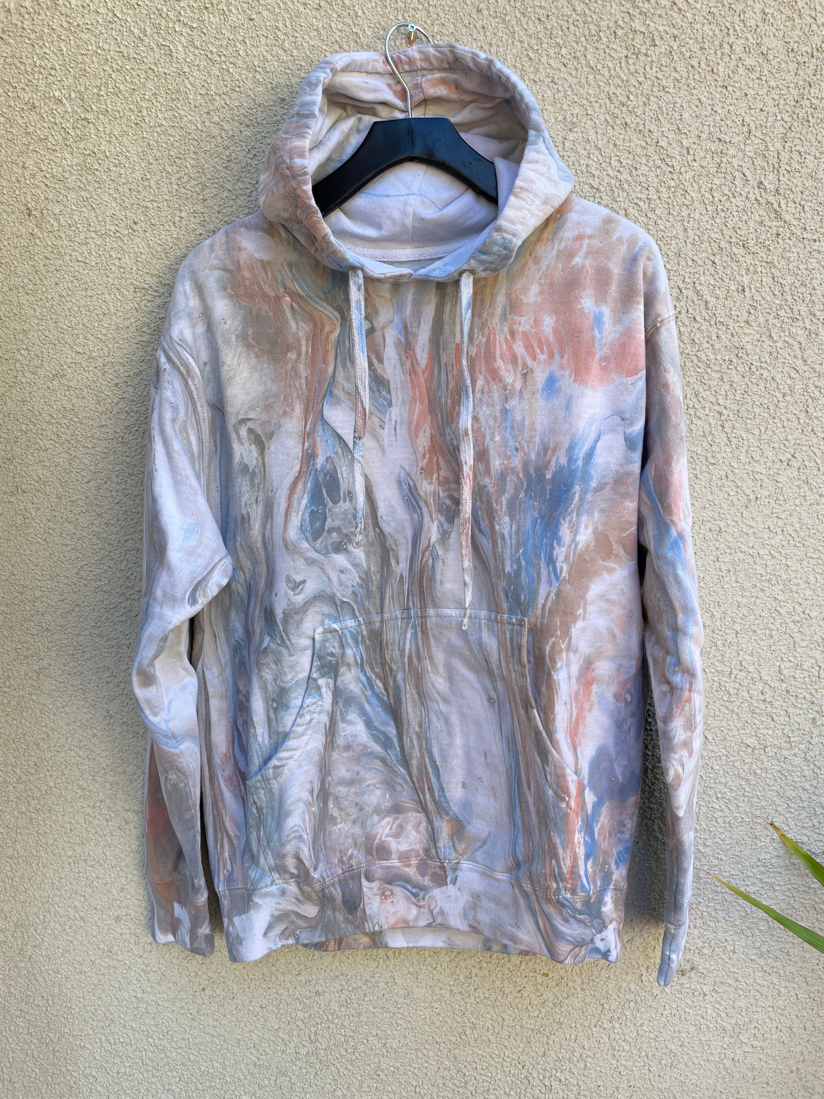 Other 1 of 1 Marble Dyed Hoodie Size US M / EU 48-50 / 2 - 1 Thumbnail