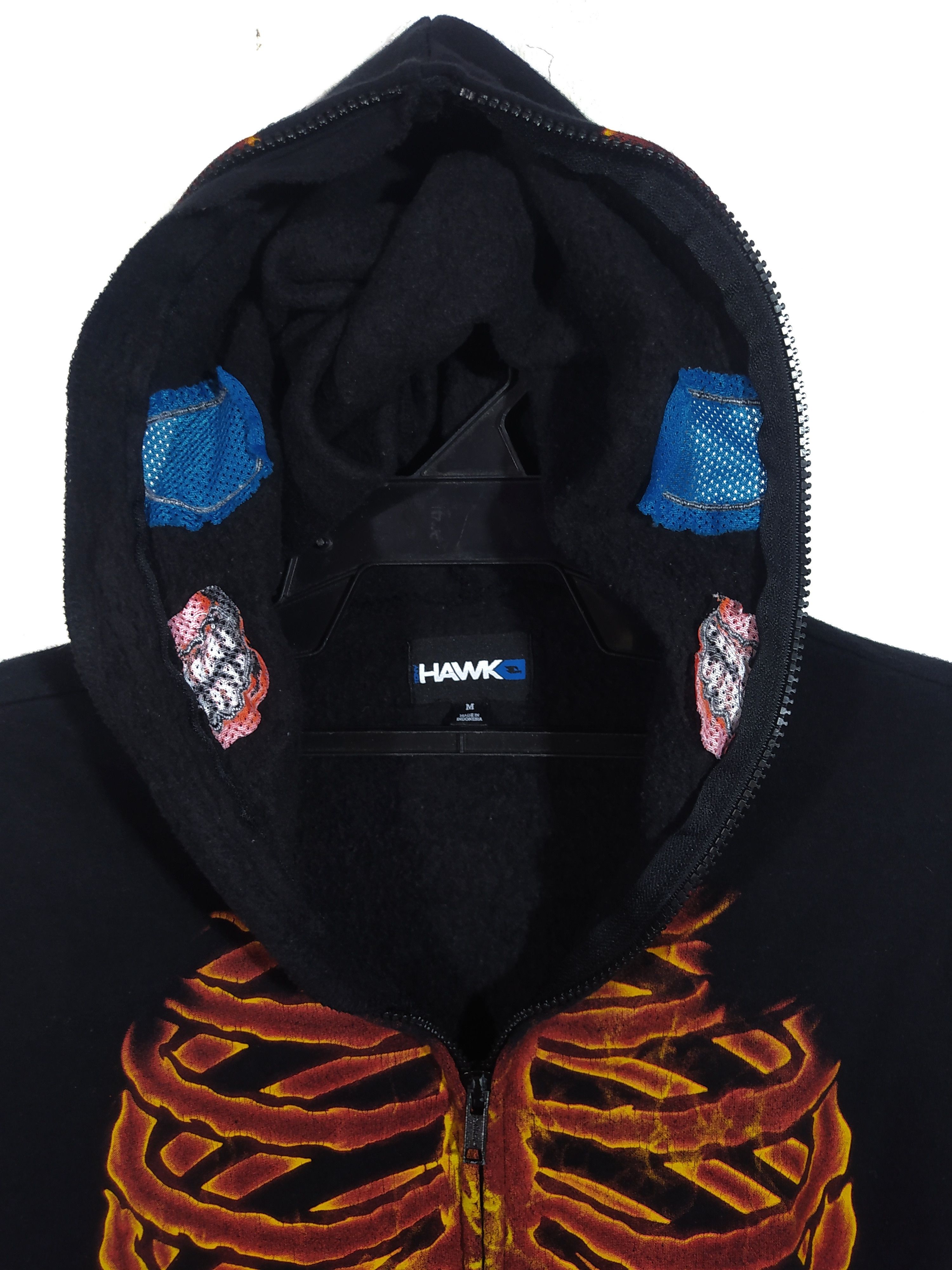 Japanese Brand Burning Skeleton Full Zip Hoodie Size US S / EU 44-46 / 1 - 4 Thumbnail