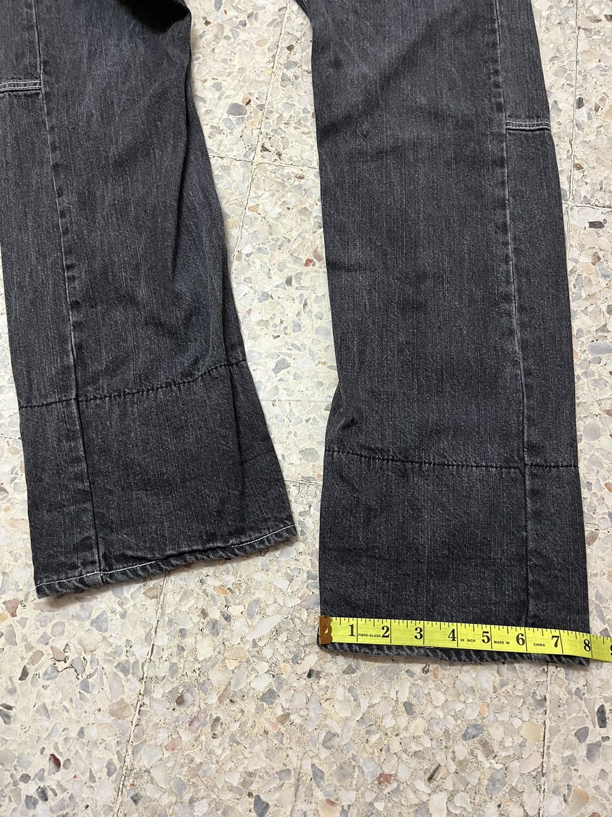Japanese Brand Japanese brand Dominate black double waist denim Size US 32 / EU 48 - 12 Thumbnail