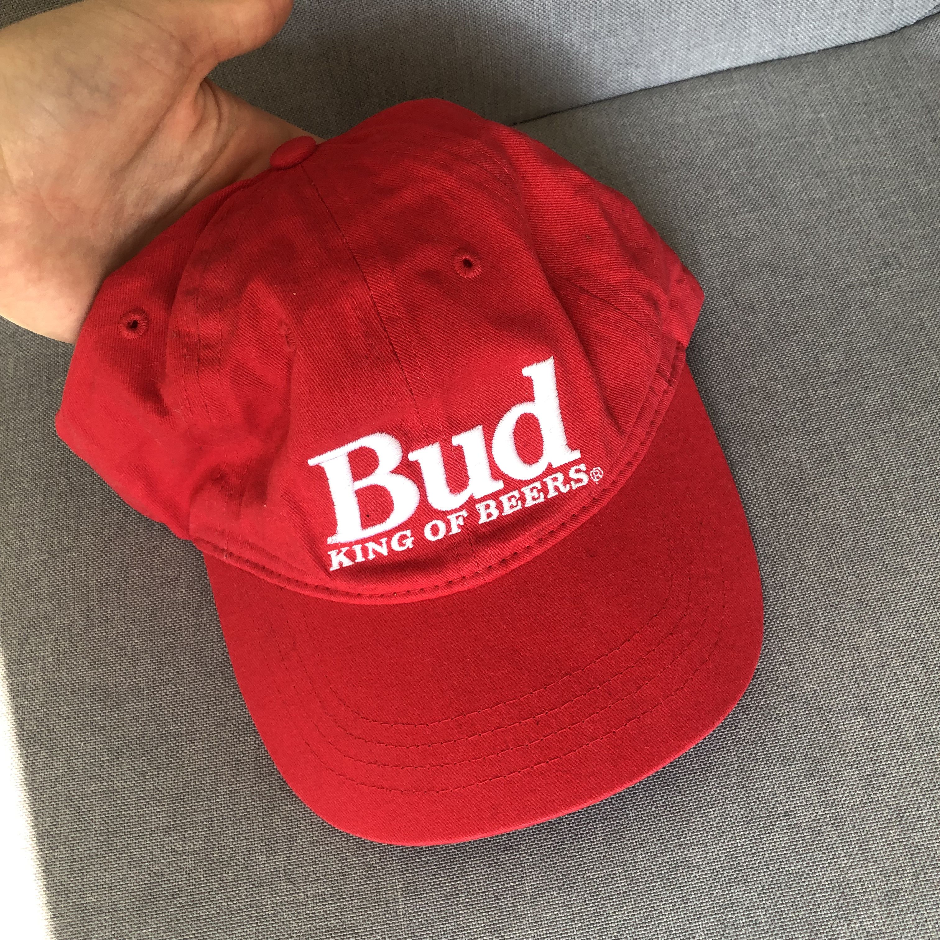 image of Budweiser Hat in Red, Men's
