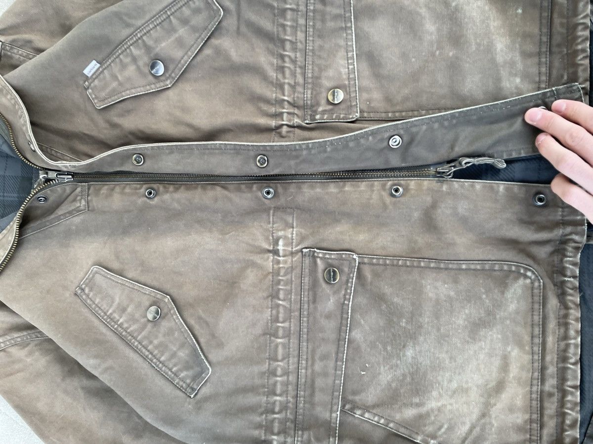 Carhartt Vintage Carhartt destroyed jacket sun faded parka military Size US L / EU 52-54 / 3 - 6 Thumbnail