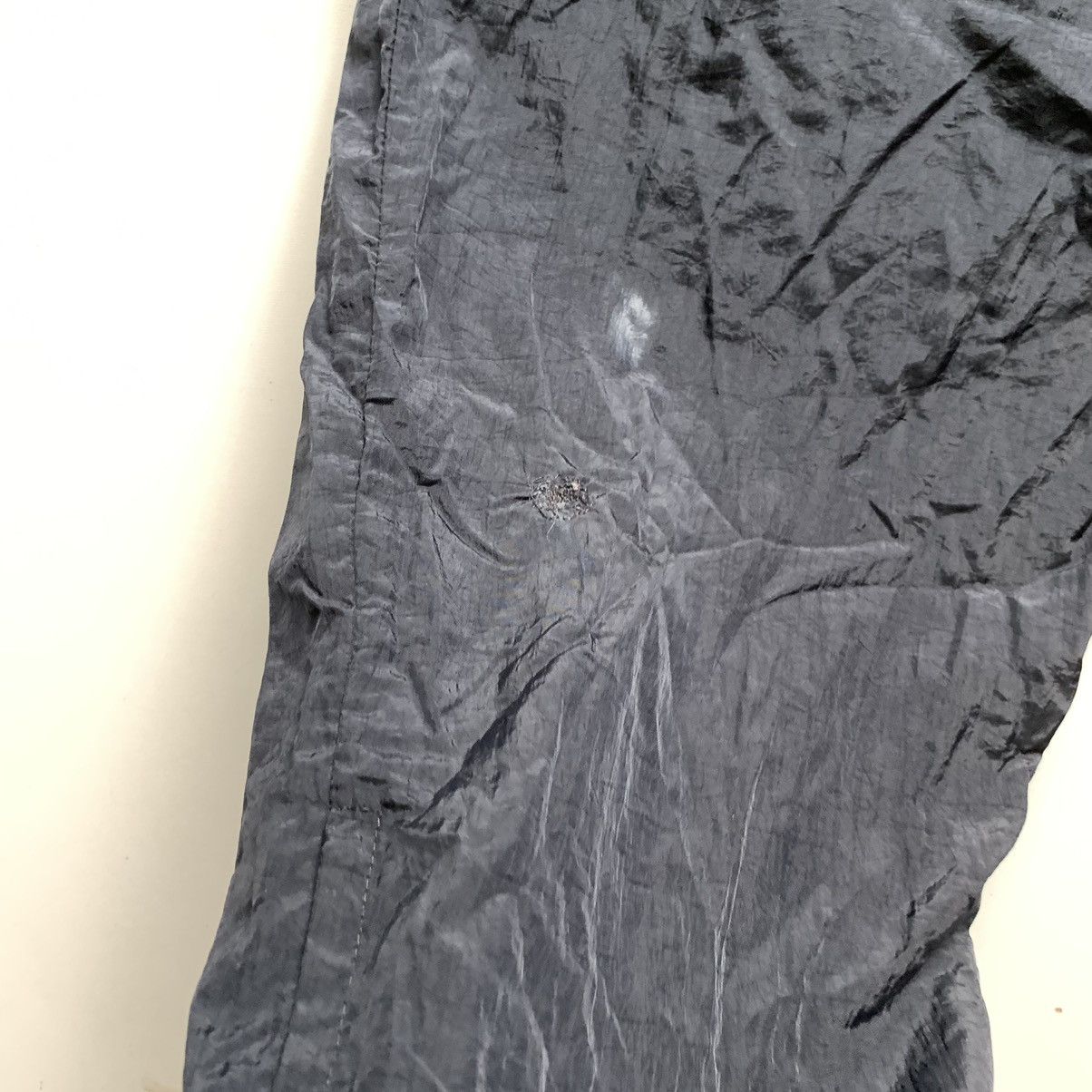 Nike × Vintage Vintage 90s Nike embroidered swoosh track pants black rare Size US 32 / EU 48 - 3 Thumbnail
