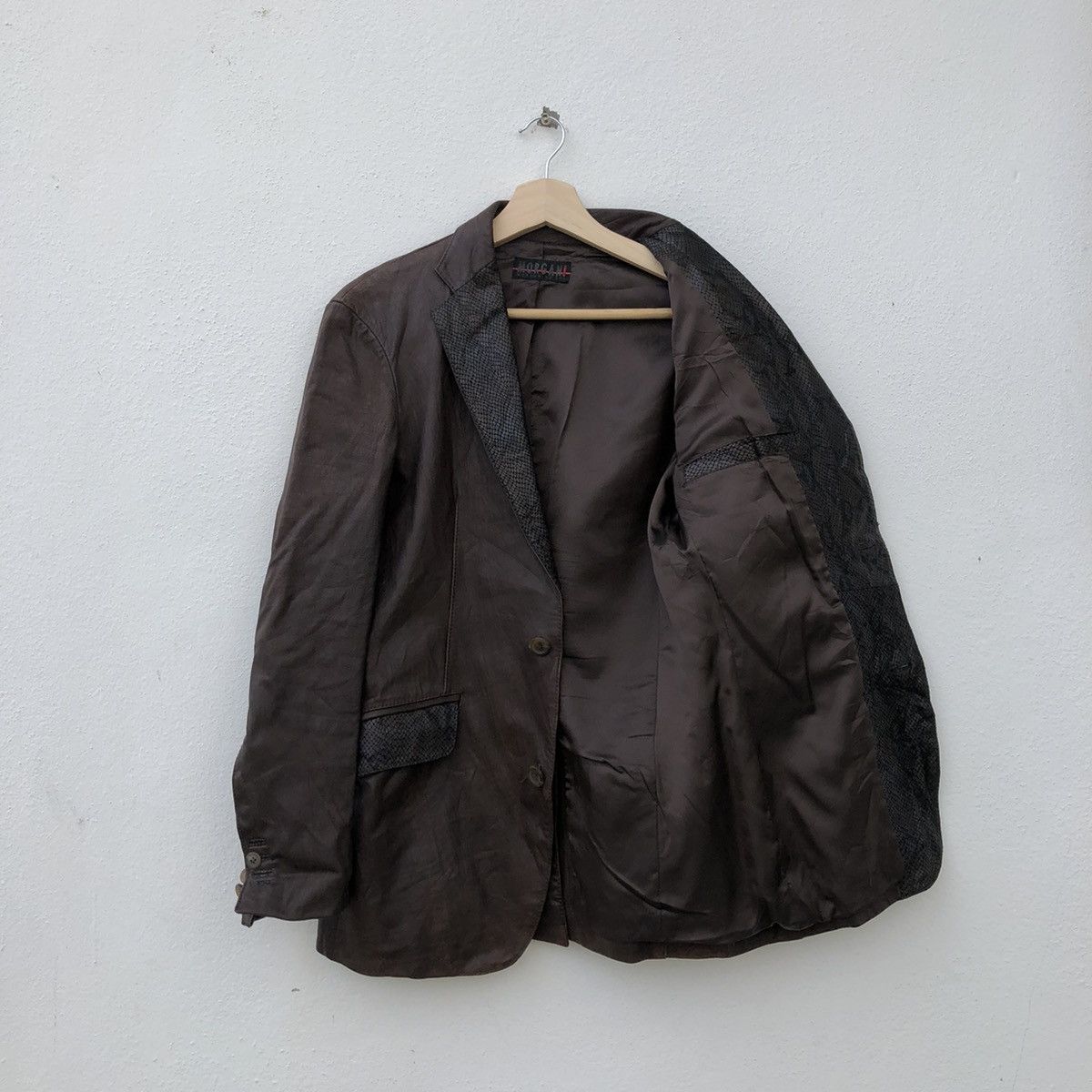 Japanese Brand × Morgan Homme SOFT LEATHER JACKET MORGAN HOMME Size US M / EU 48-50 / 2 - 8 Thumbnail